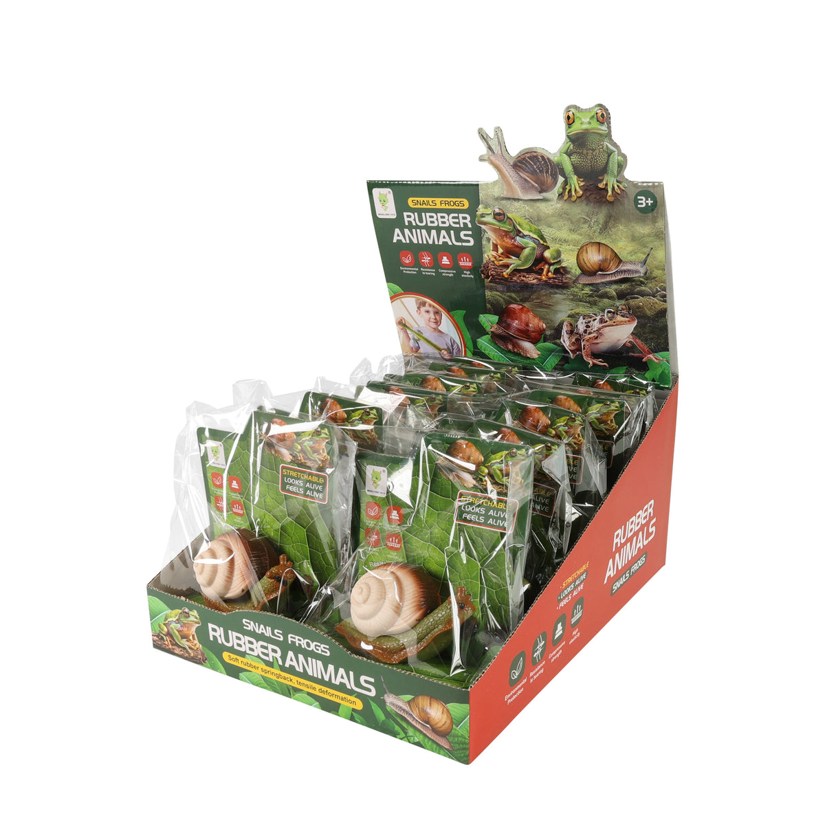 Rubber snail 11 cm