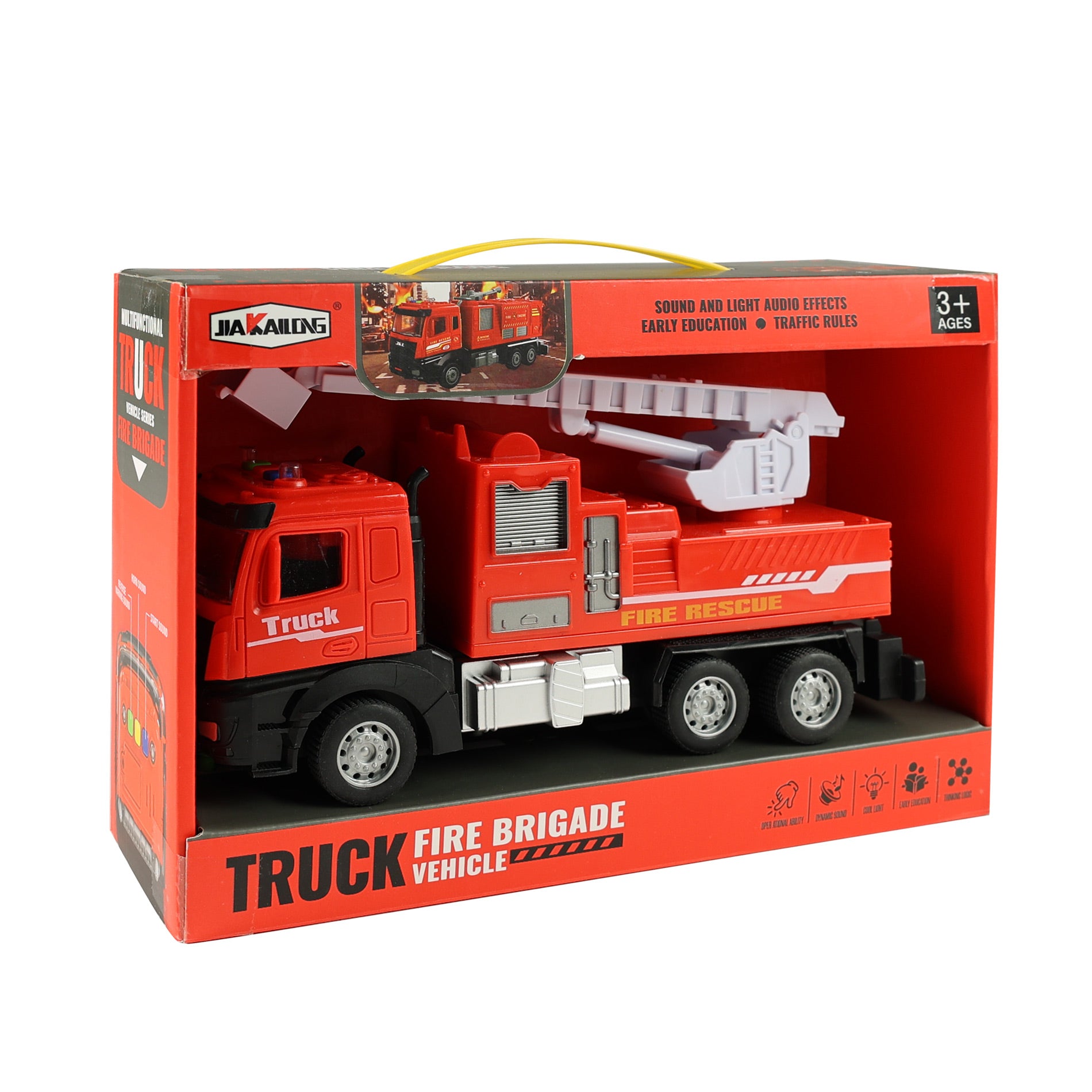 Fire engine toy with lights and sound 25 cm