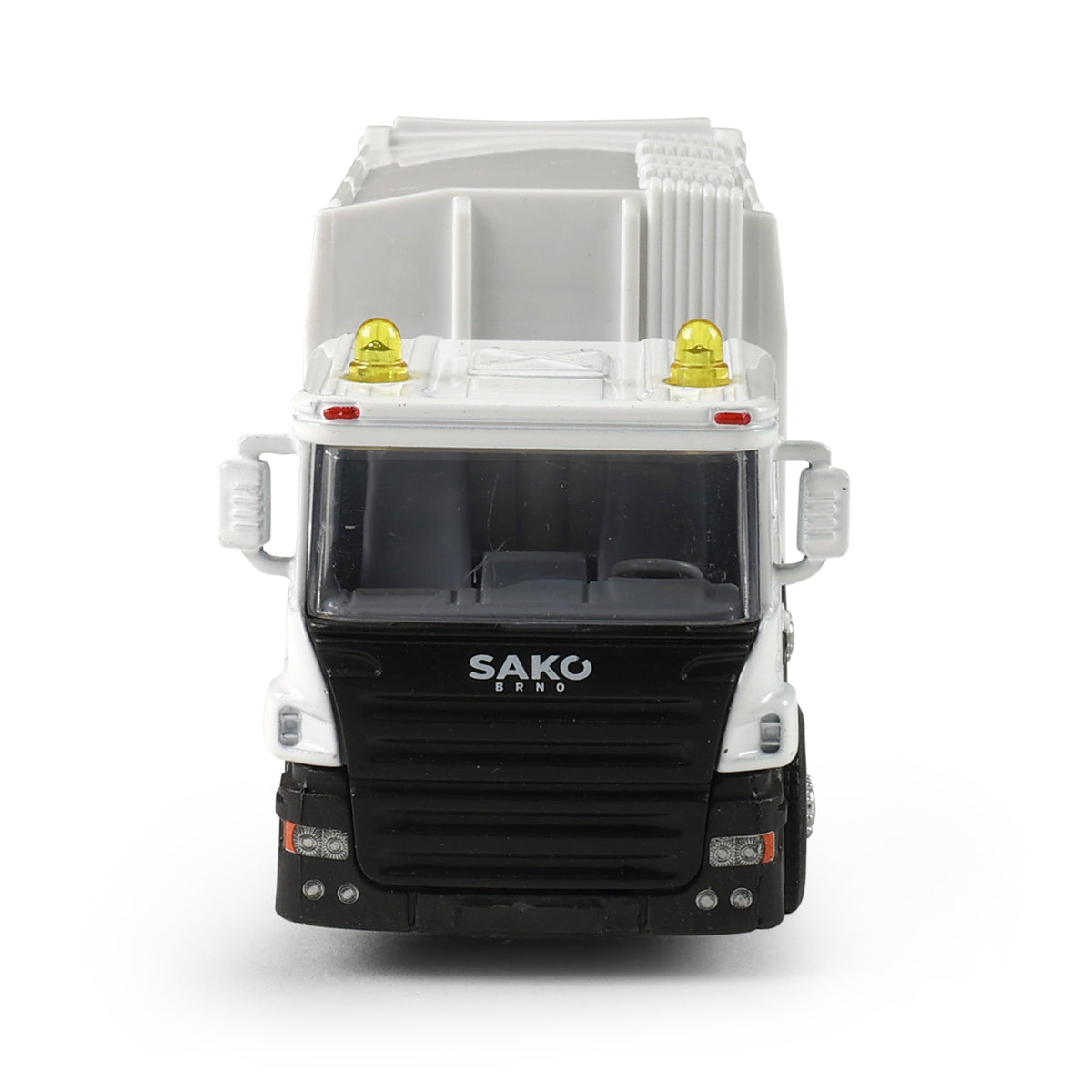 Metal garbage truck SAKO Brno 15 cm / Popelářské auto SAKO