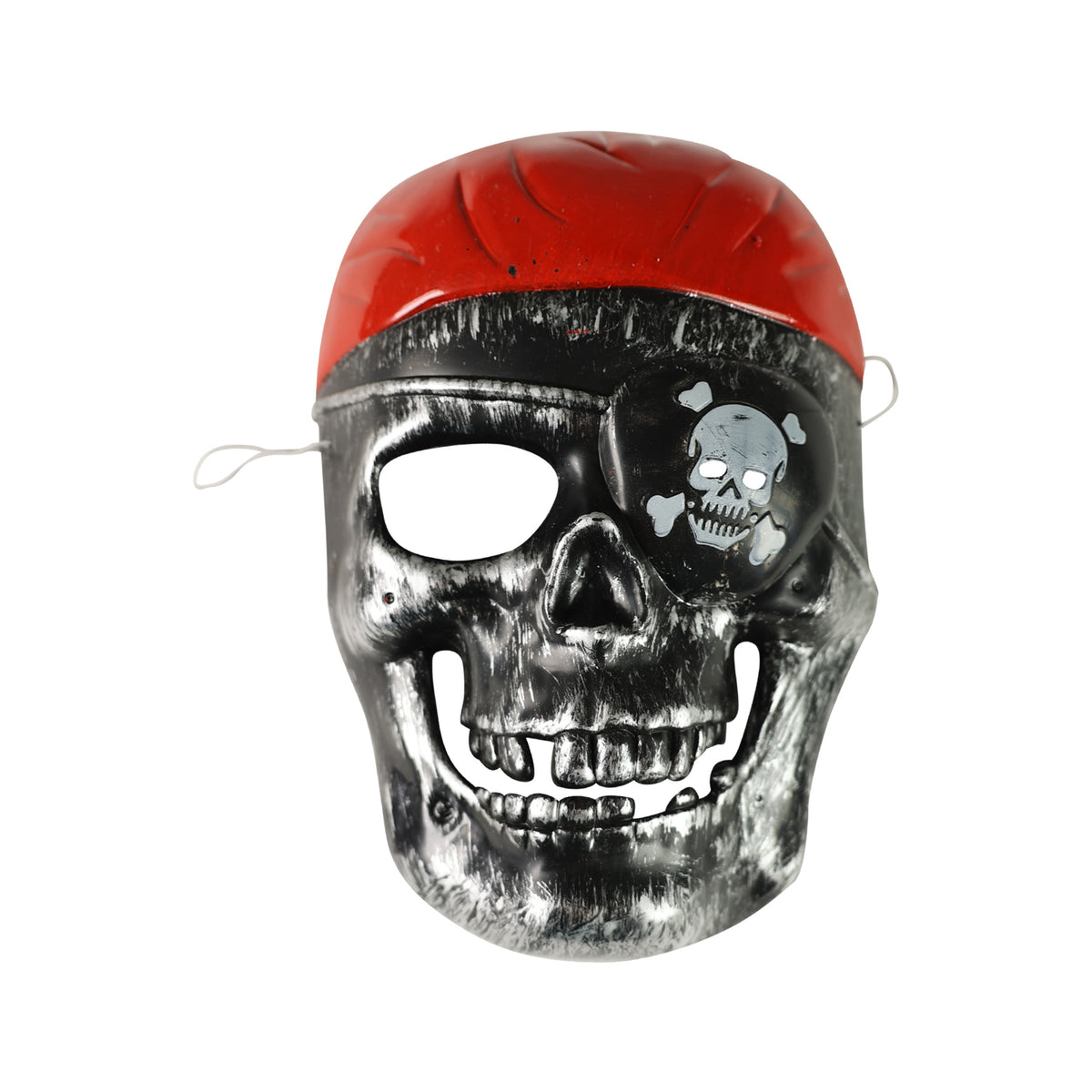 Pirate costume set with two swords and mask