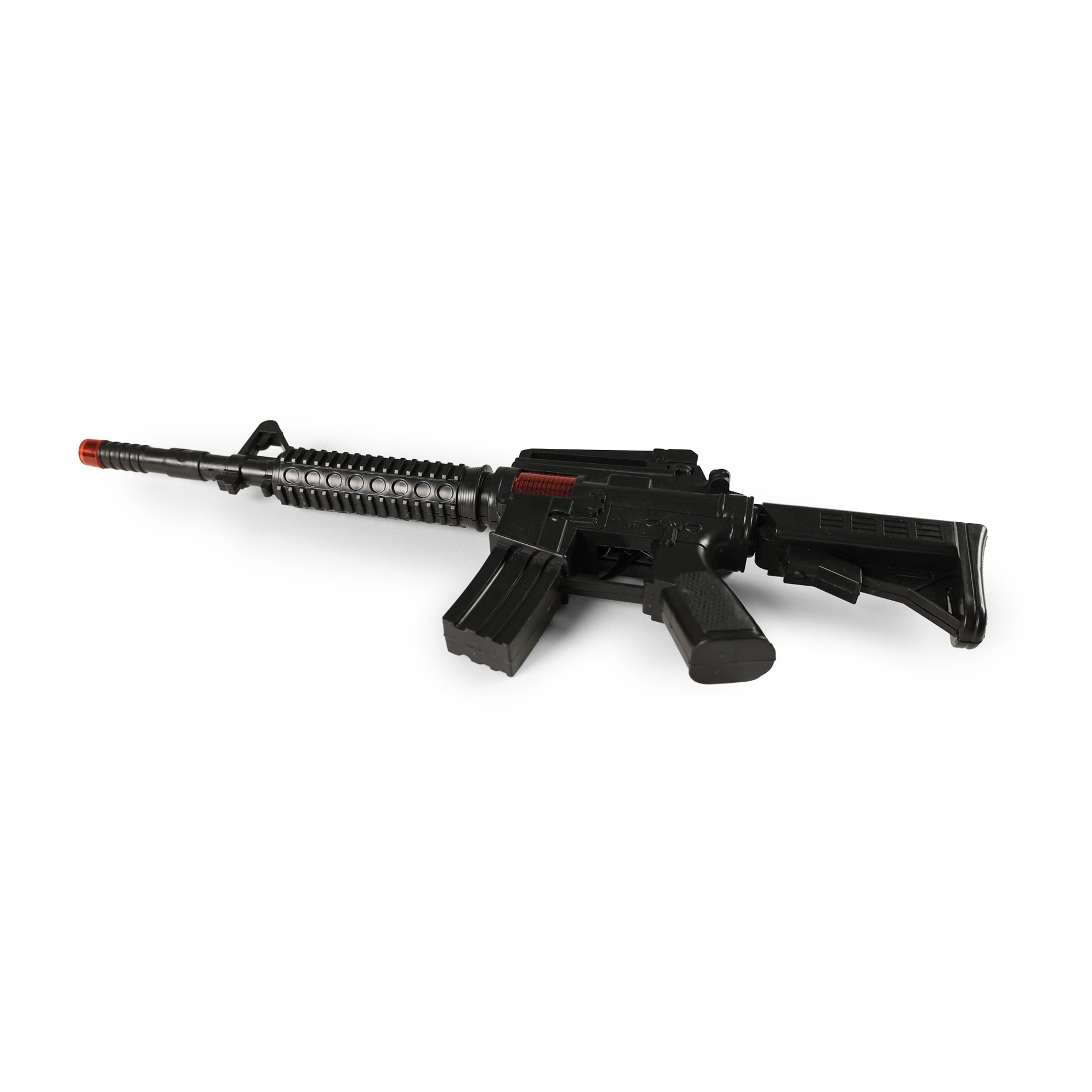 Mechanical toy machine gun with sound 45 cm
