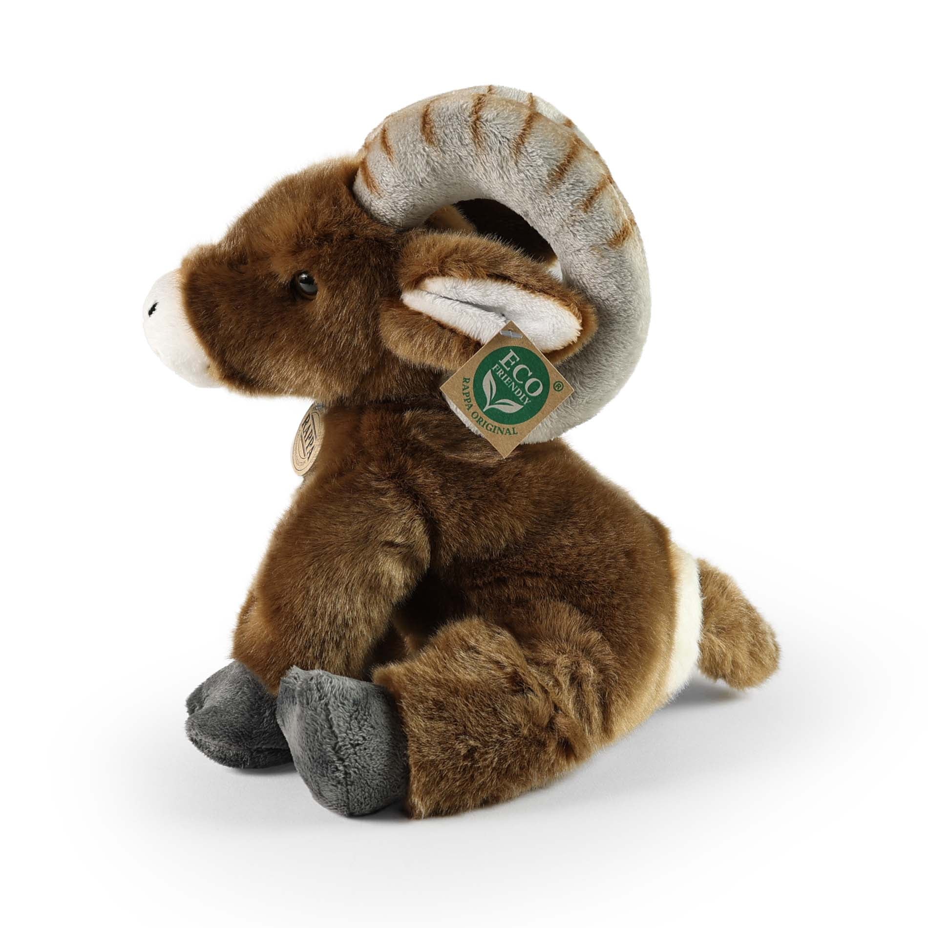 Plush Sitting Bighorn Sheep 28 cm