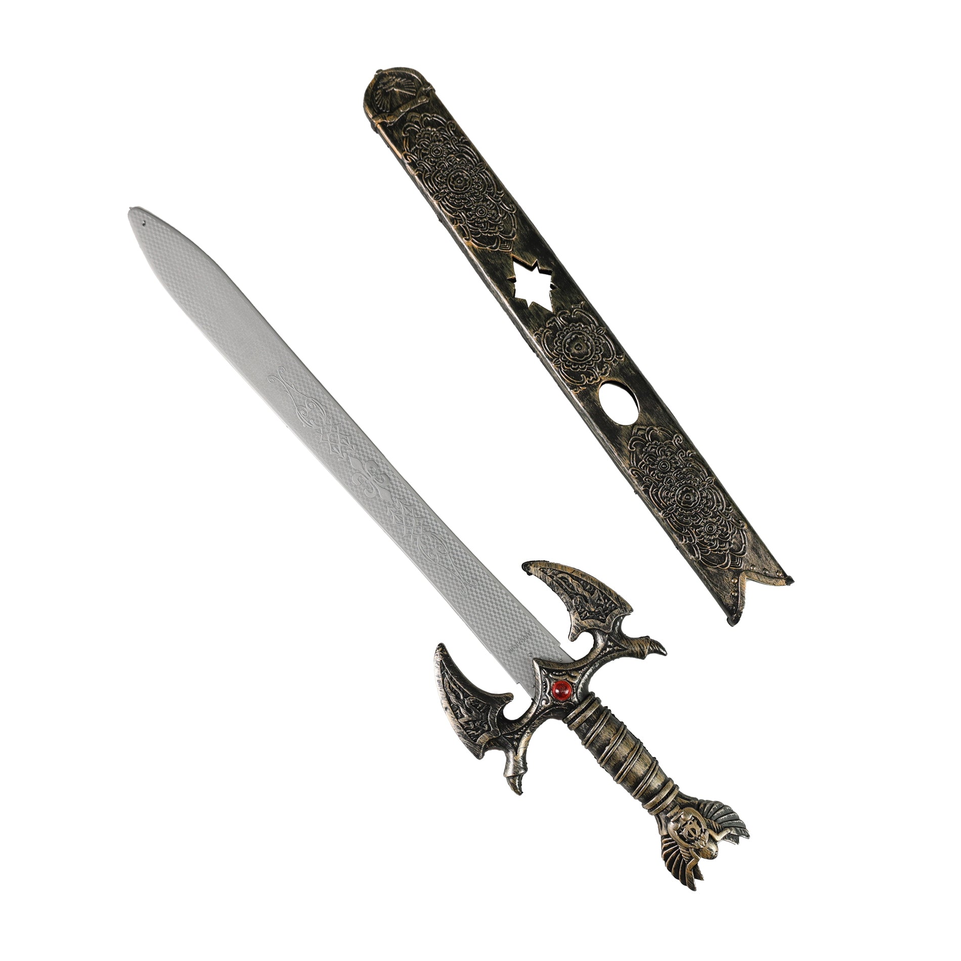 Knight's sword with sheath 59 cm