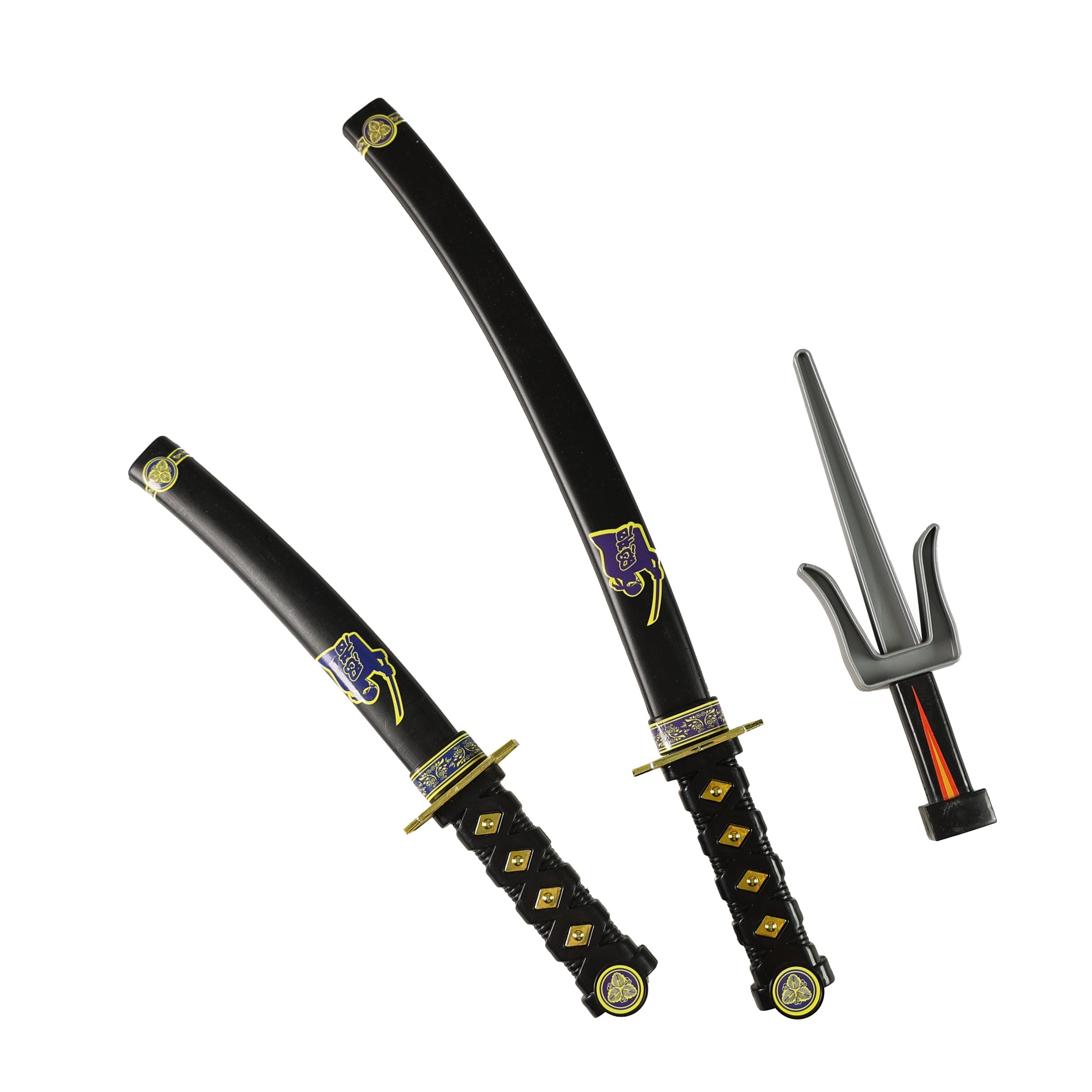 Ninja set with mask and weapons