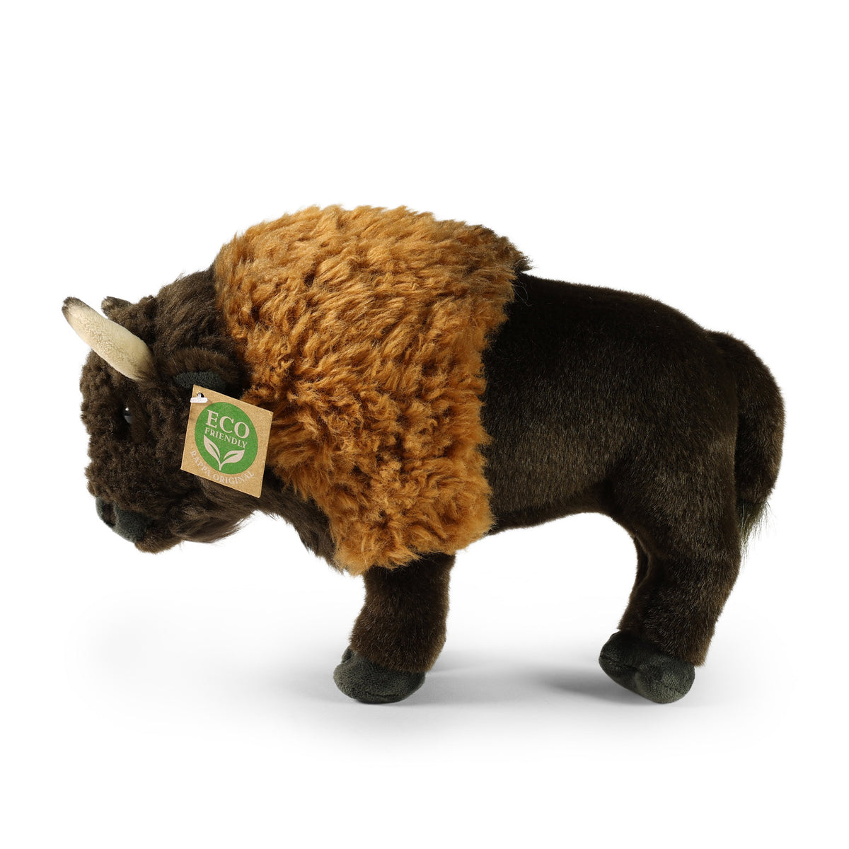 Plush European bison 30 cm