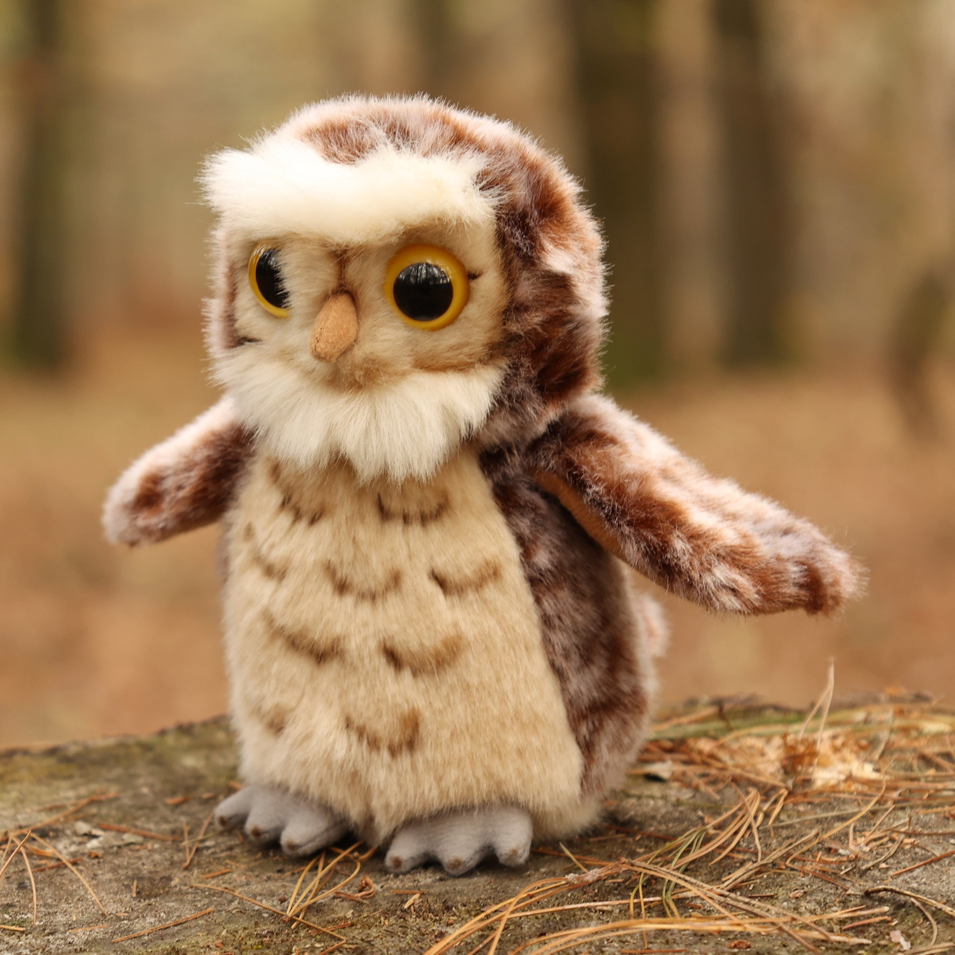 Plush owl 16 cm