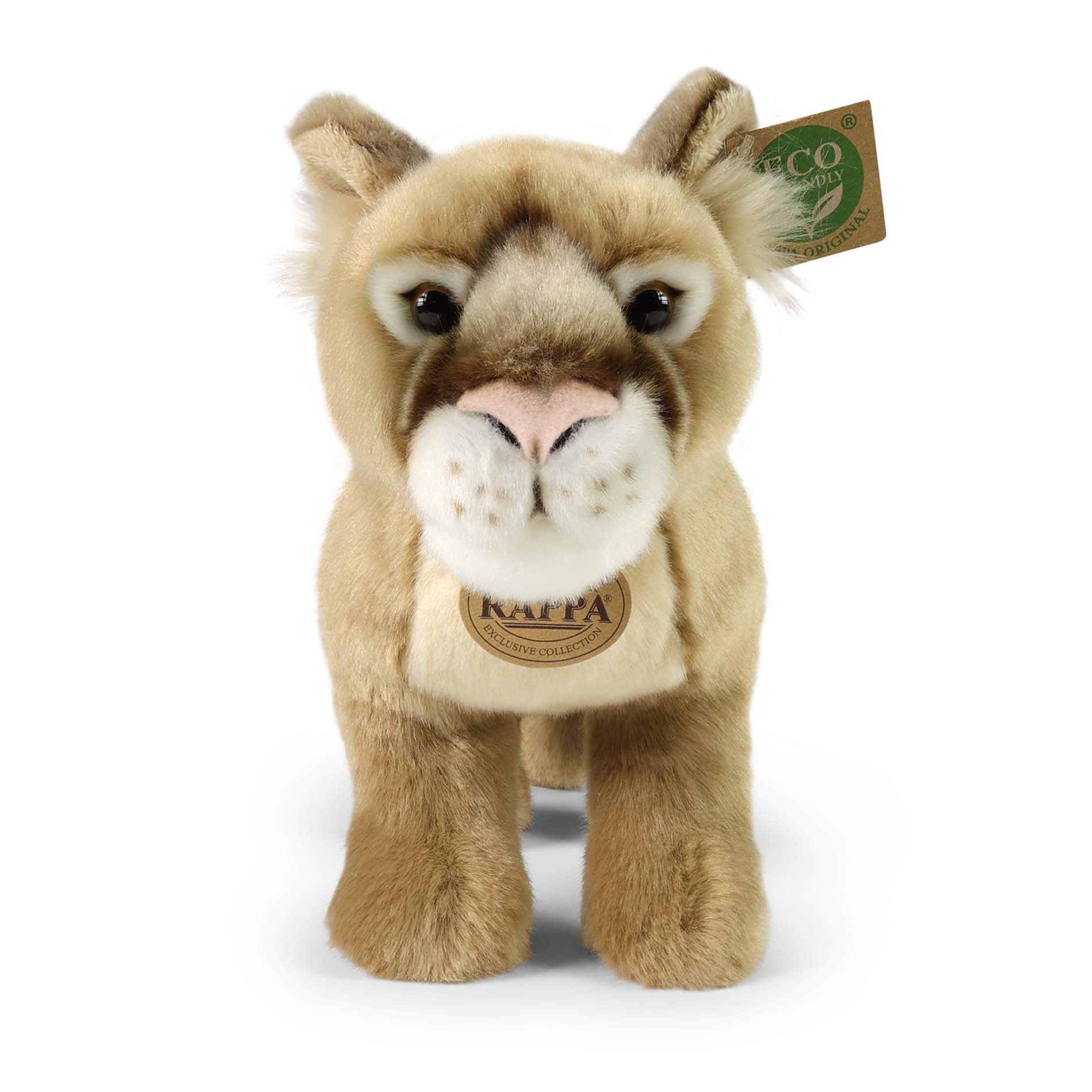 Eco-friendly plush puma 28 cm