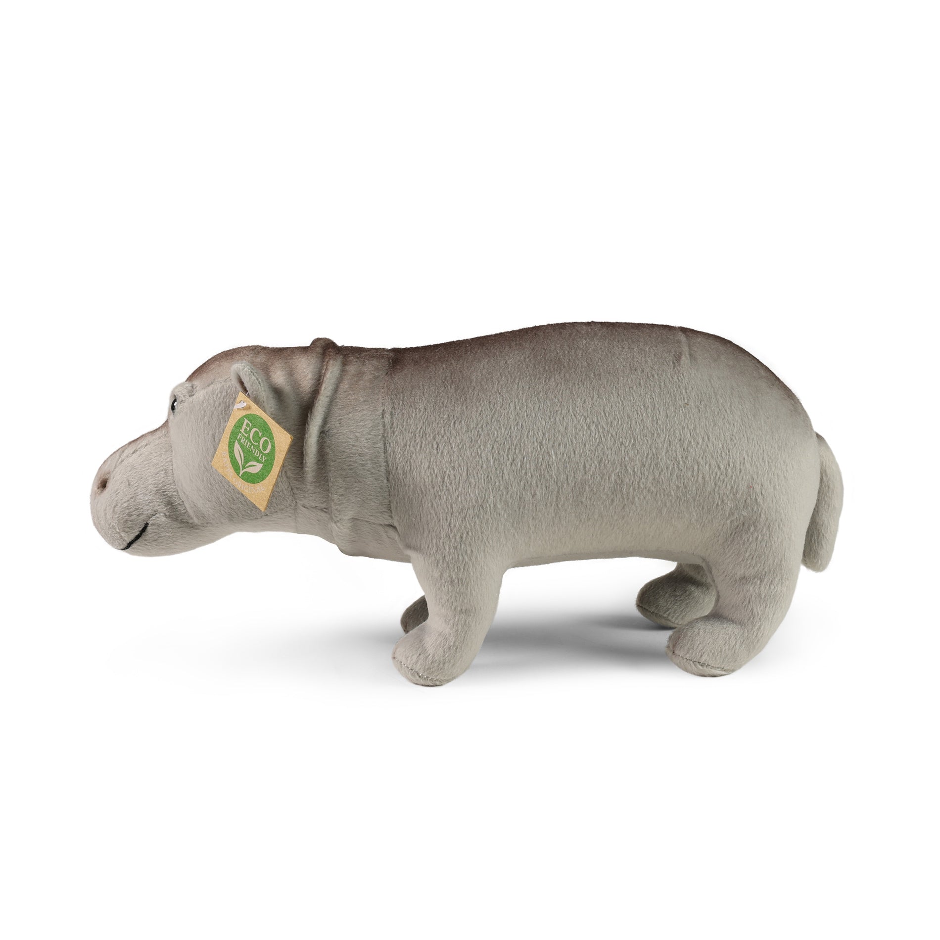 Eco-friendly plush hippopotamus 32 cm