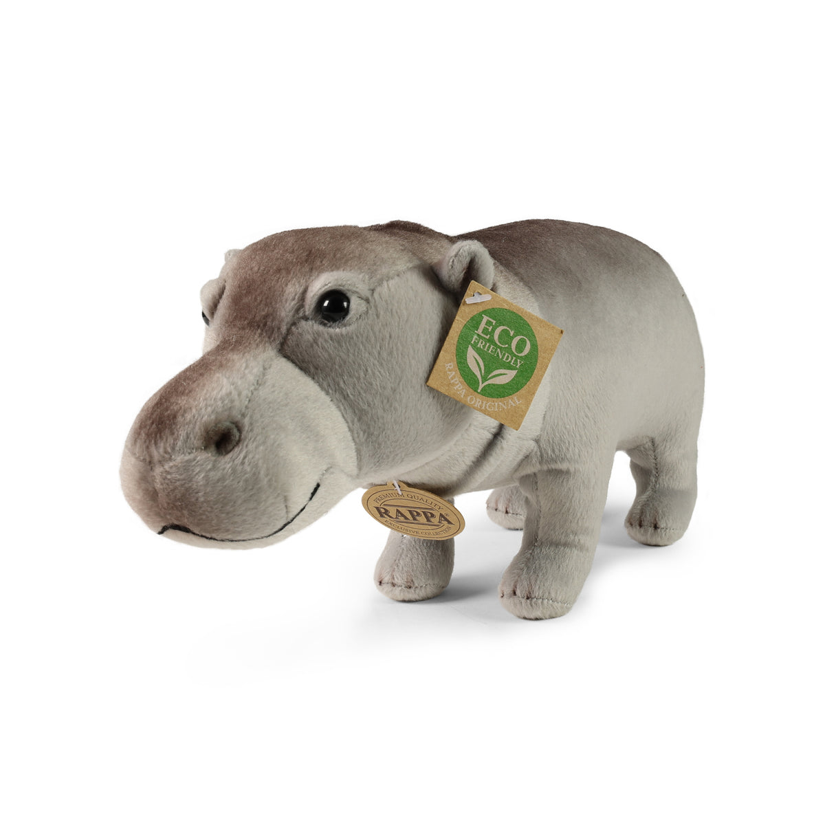 Eco-friendly plush hippopotamus 32 cm