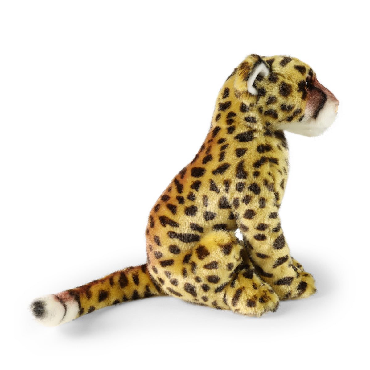 Plush seated cheetah 28 cm