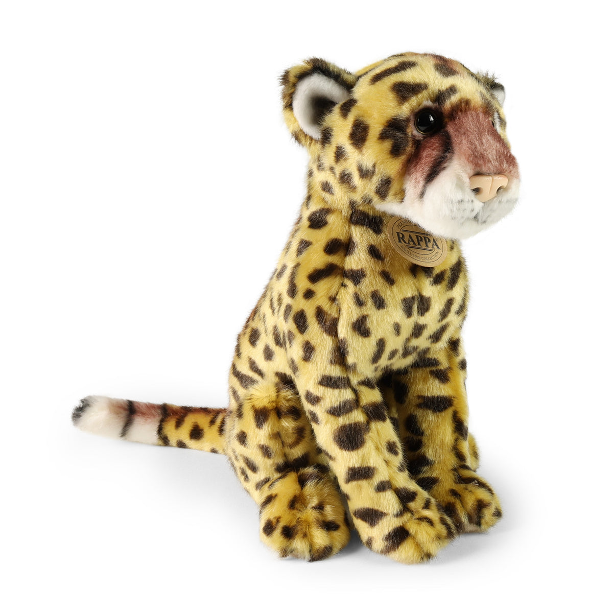 Plush seated cheetah 28 cm