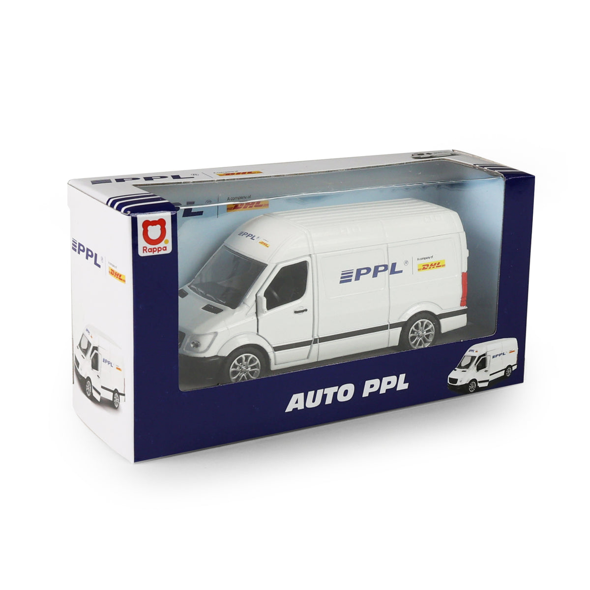 Metal delivery van PPL 12 cm / Auto PPL
