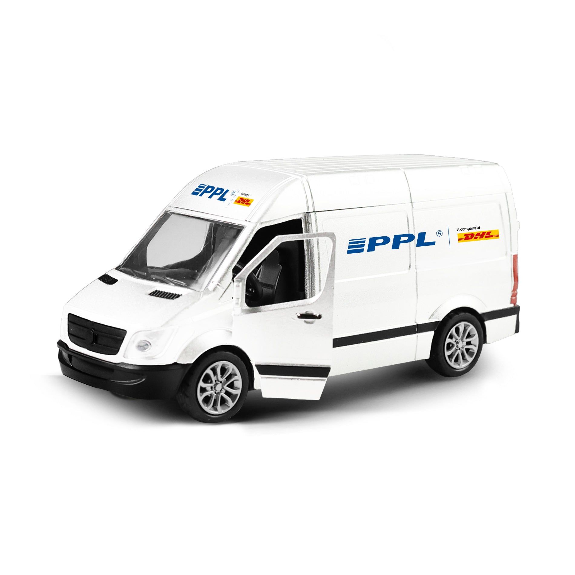 Metal delivery van PPL 12 cm / Auto PPL