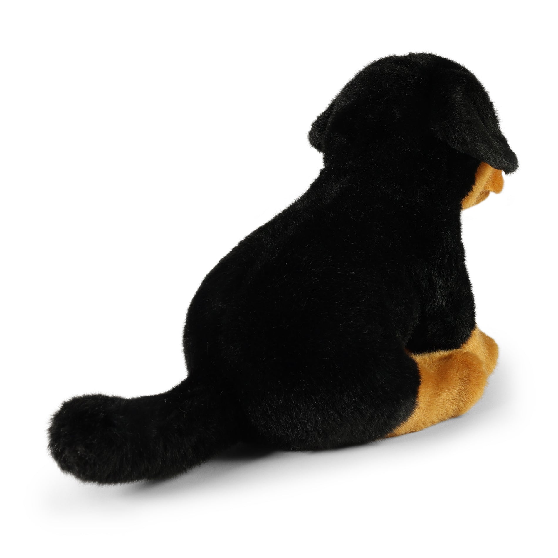 Plush Seated Rottweiler Dog 30 cm