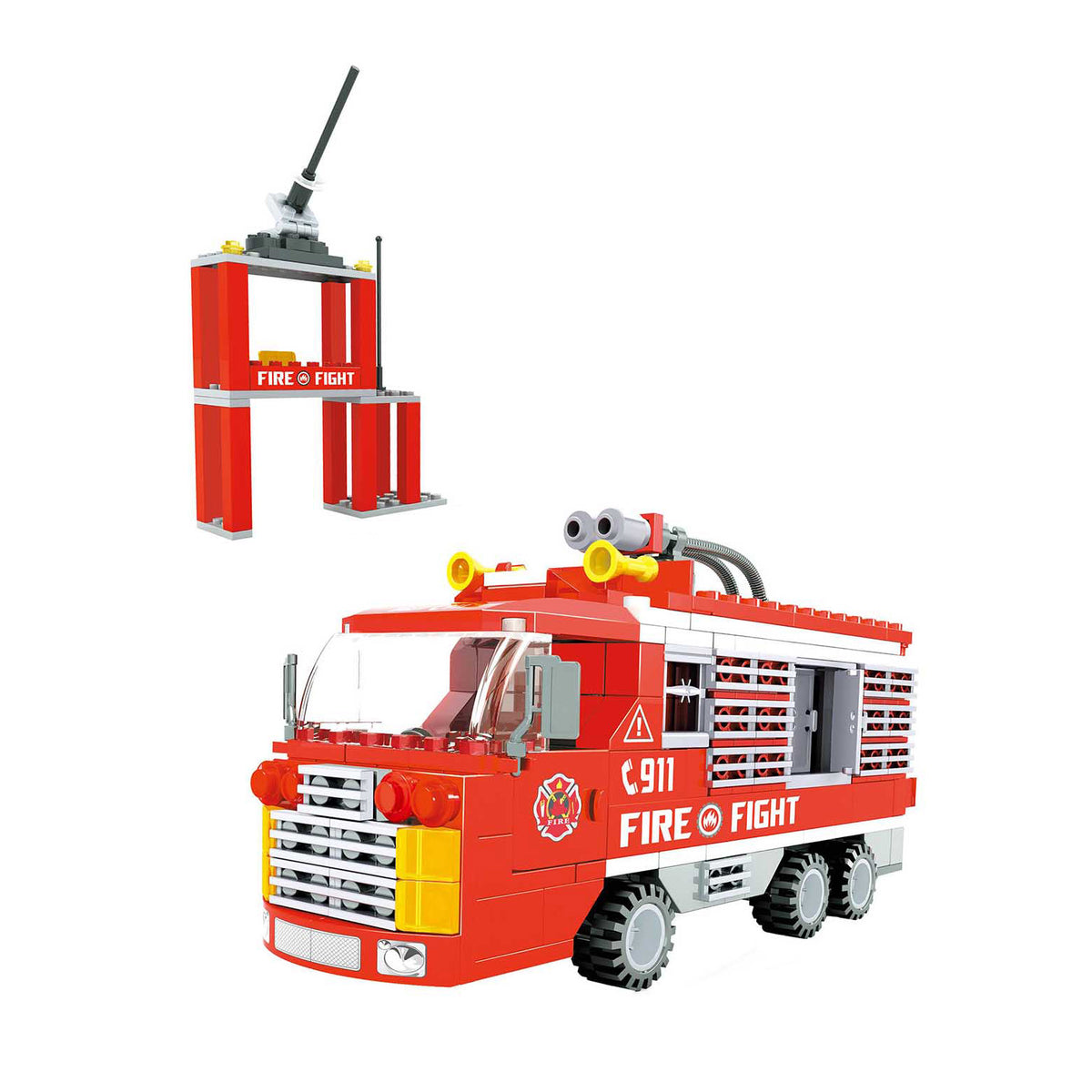 BLOXO building set fire station 278 pcs