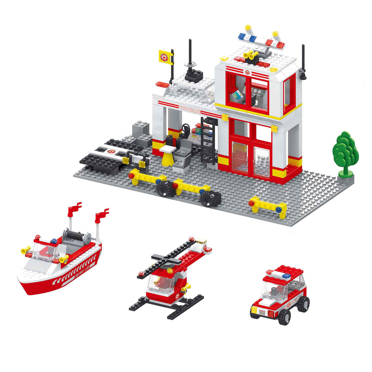 BLOXO building set fire station 368 pcs