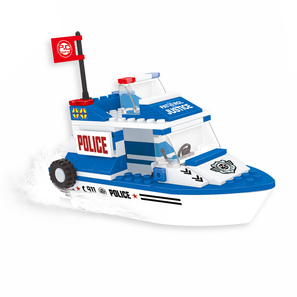 BLOXO building blocks police station 370 pcs
