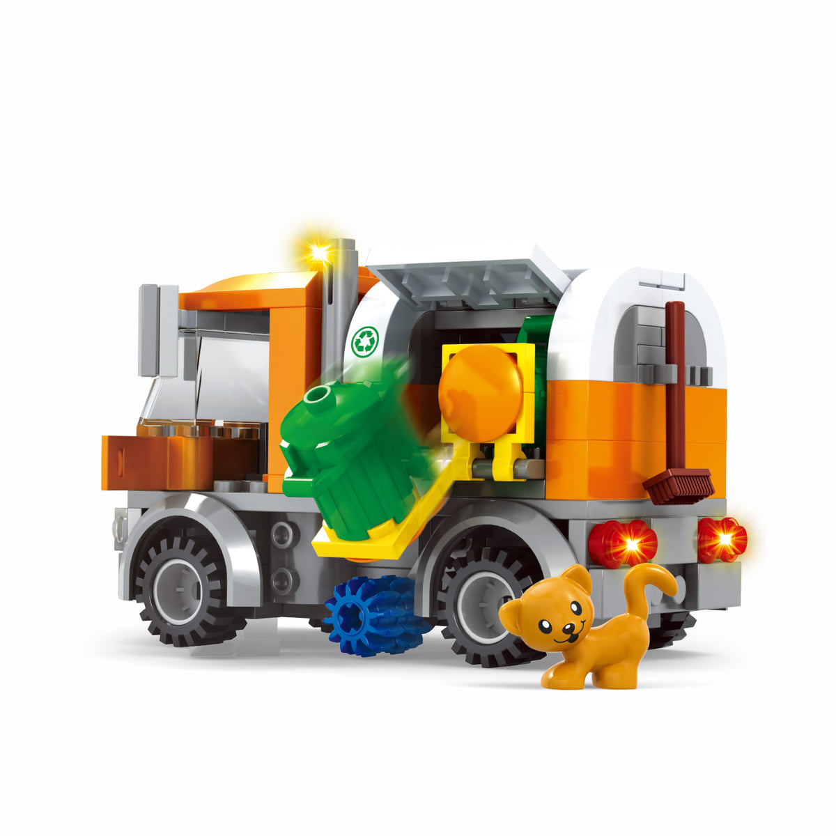 BLOXO building set garbage truck 157 pcs