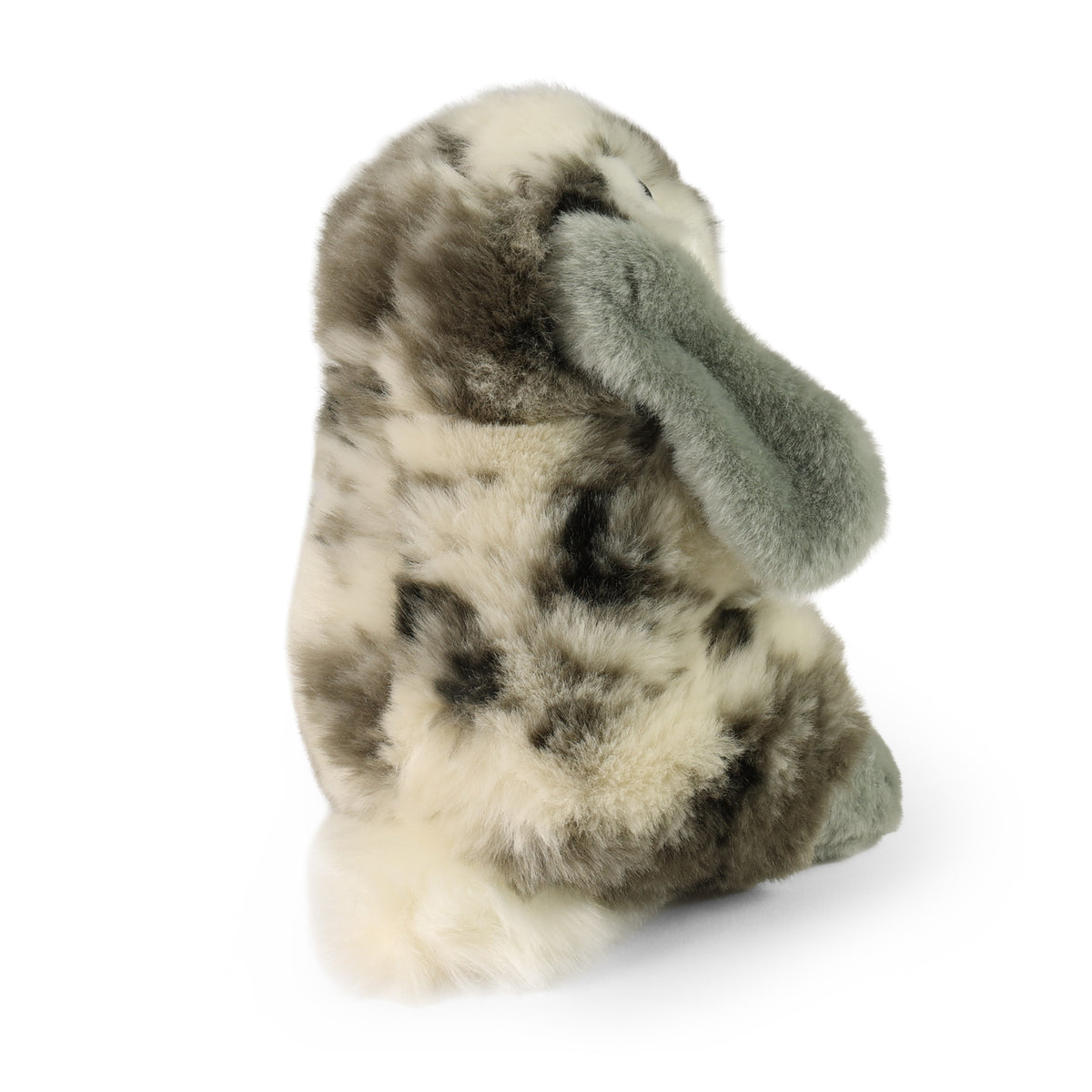 Grey plush rabbit 19 cm