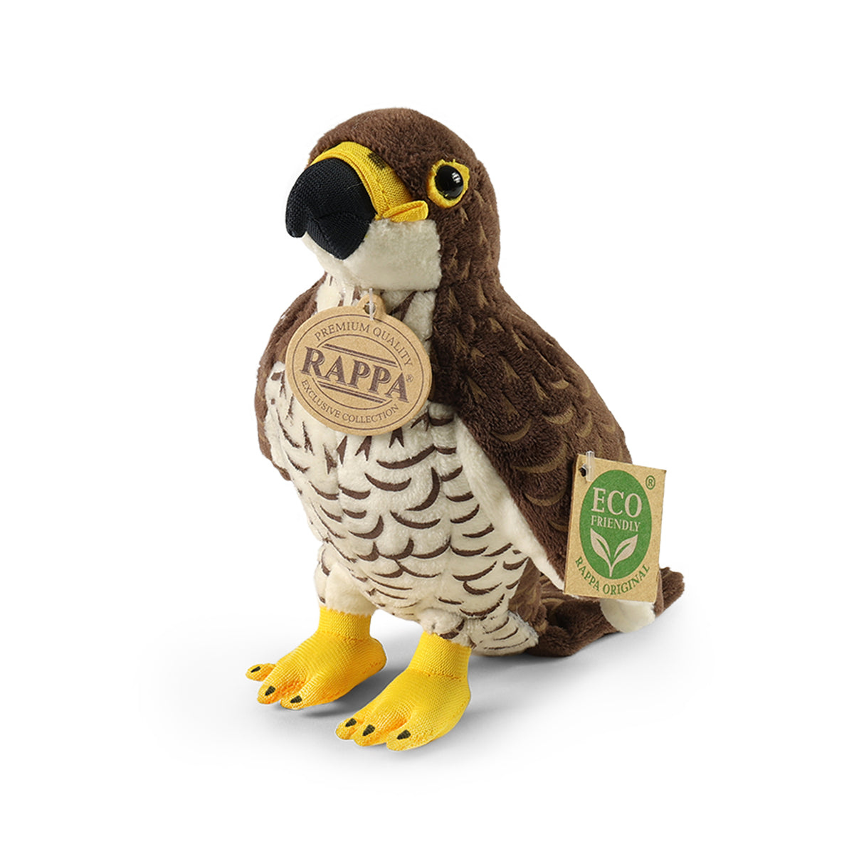 Eco-friendly plush hawk 18 cm