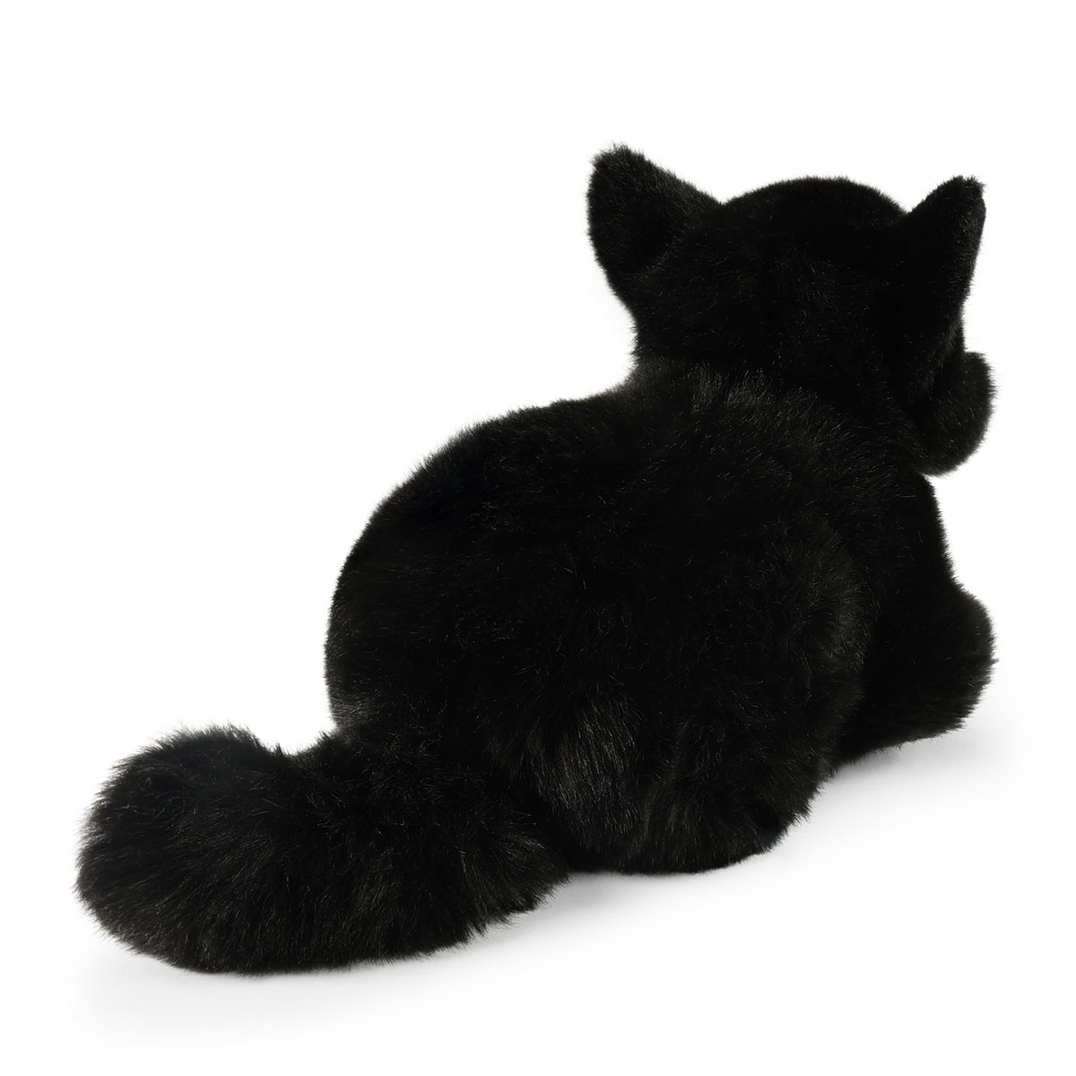 Plush black cat 22 cm