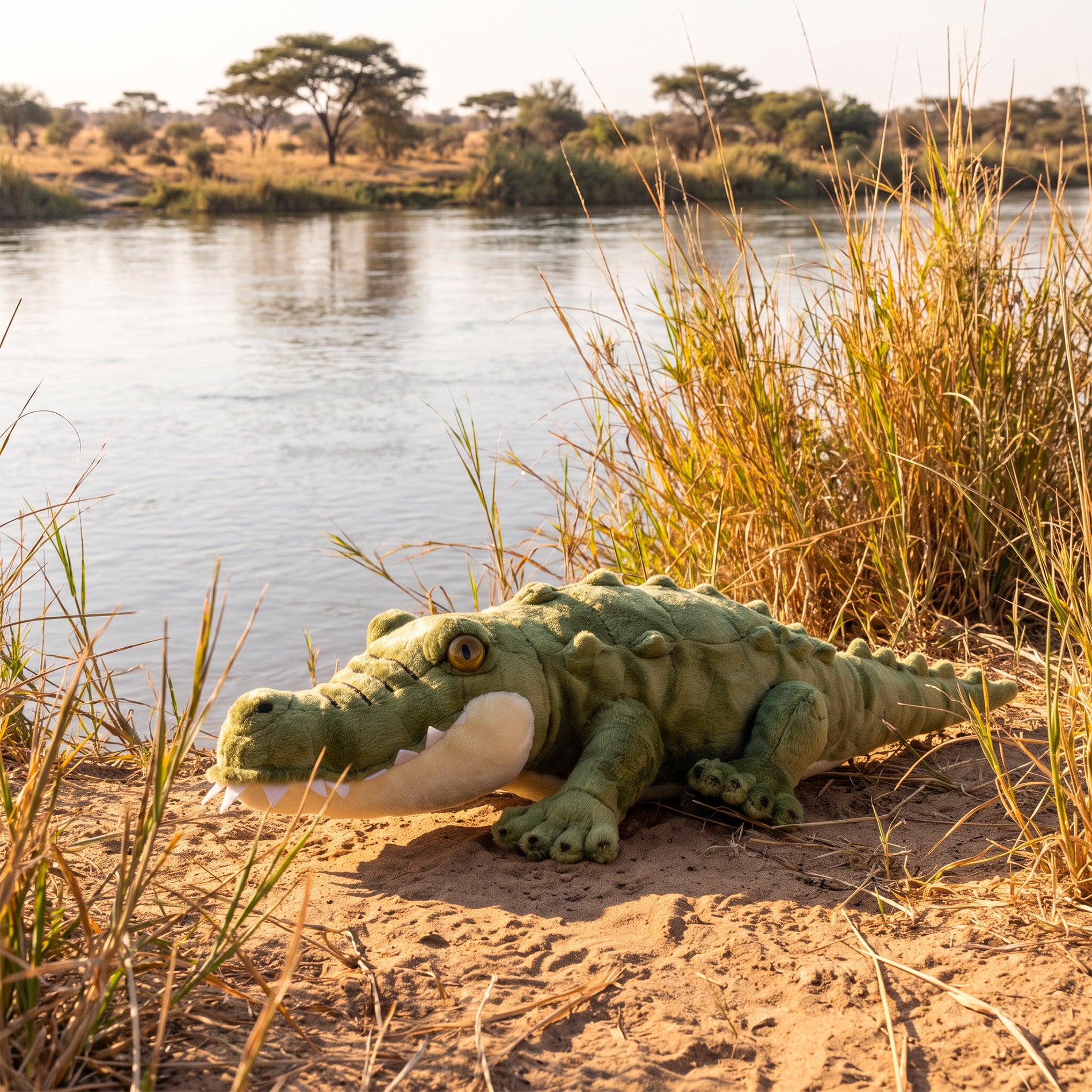 Plush crocodile 40 cm