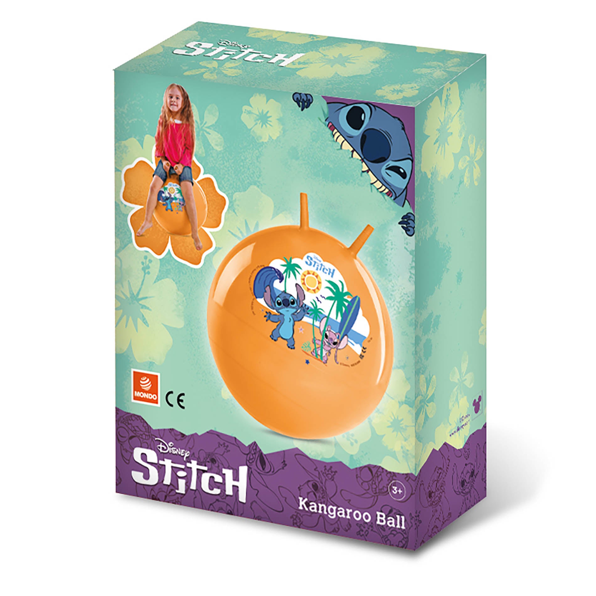 Stitch bouncy ball 45-50 cm