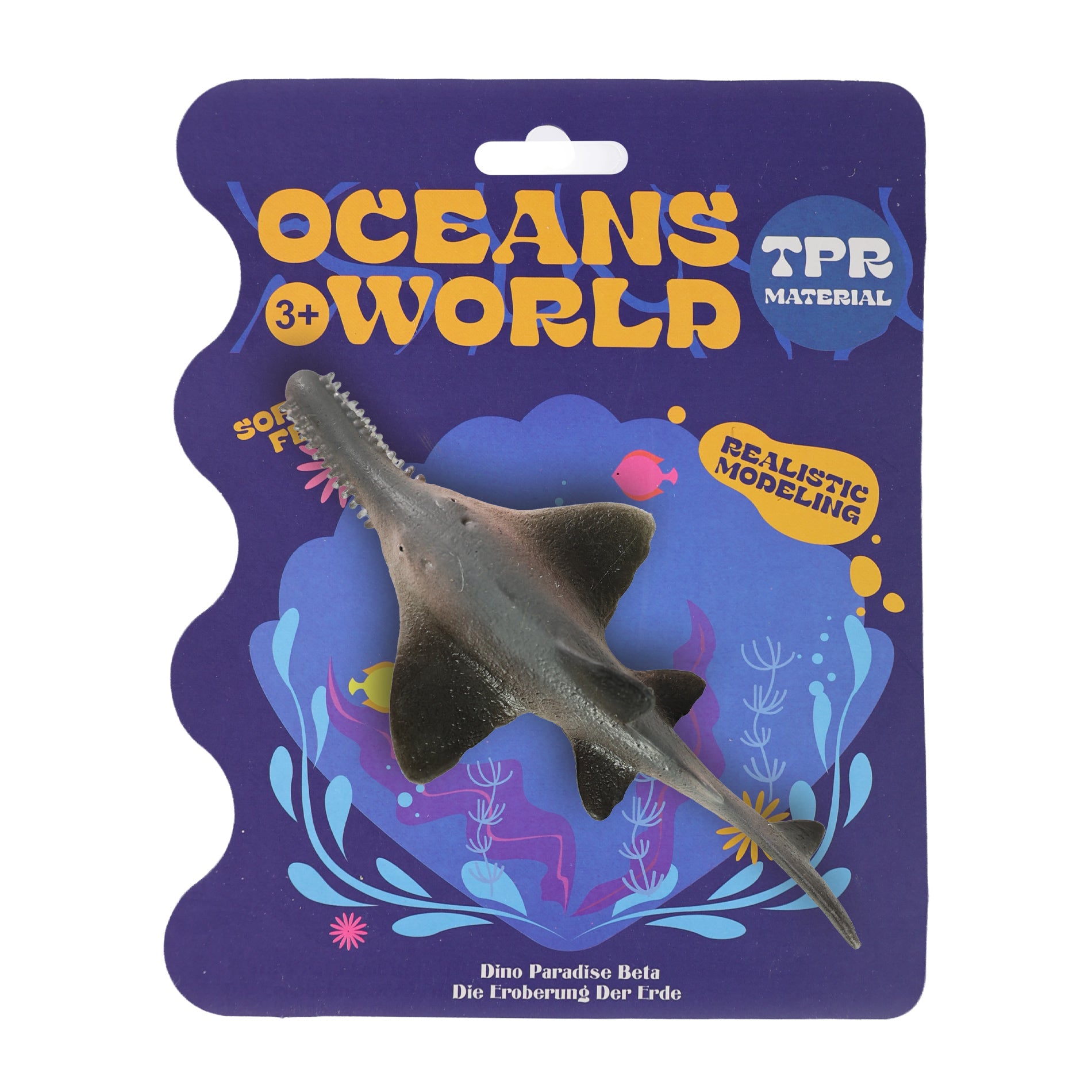 Rubber sawfish 14 cm