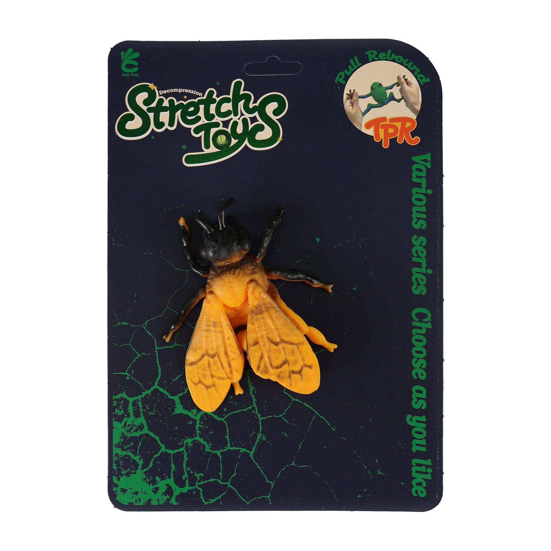 Rubber bee 11 cm