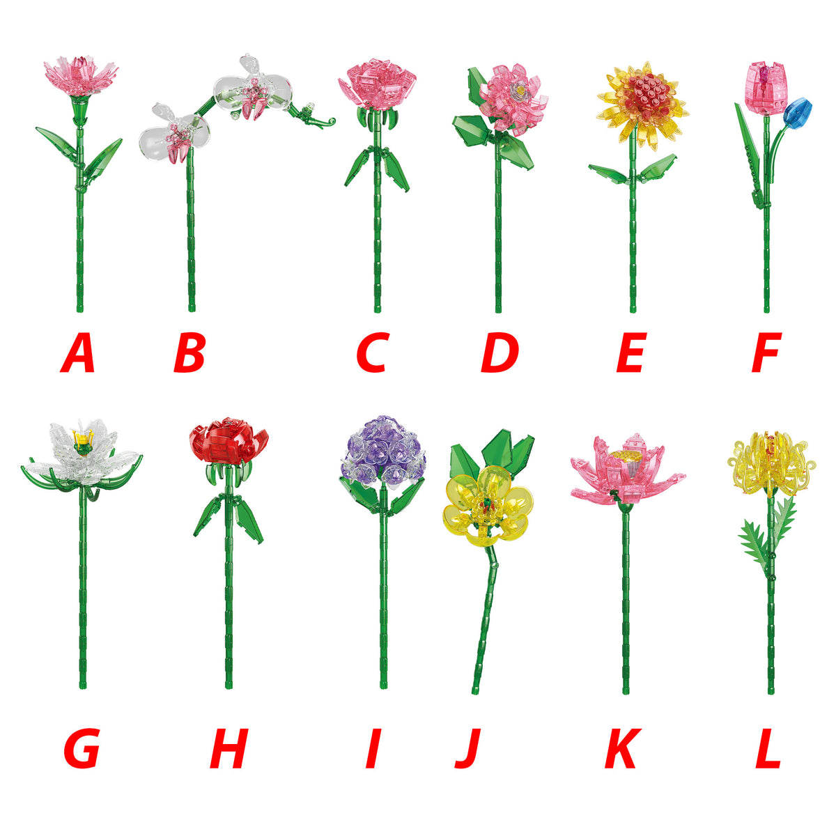 Flower building set