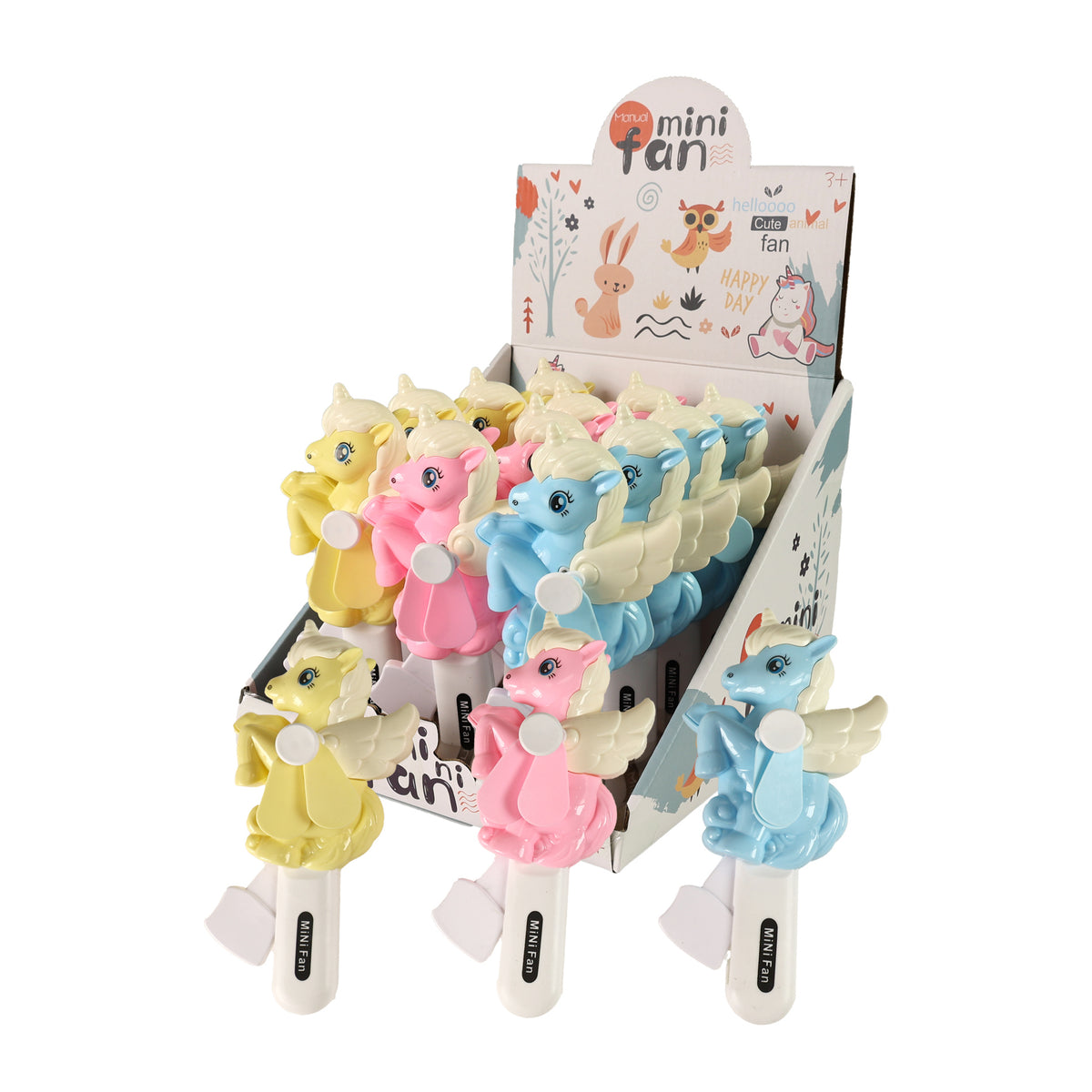 Handheld unicorn fan