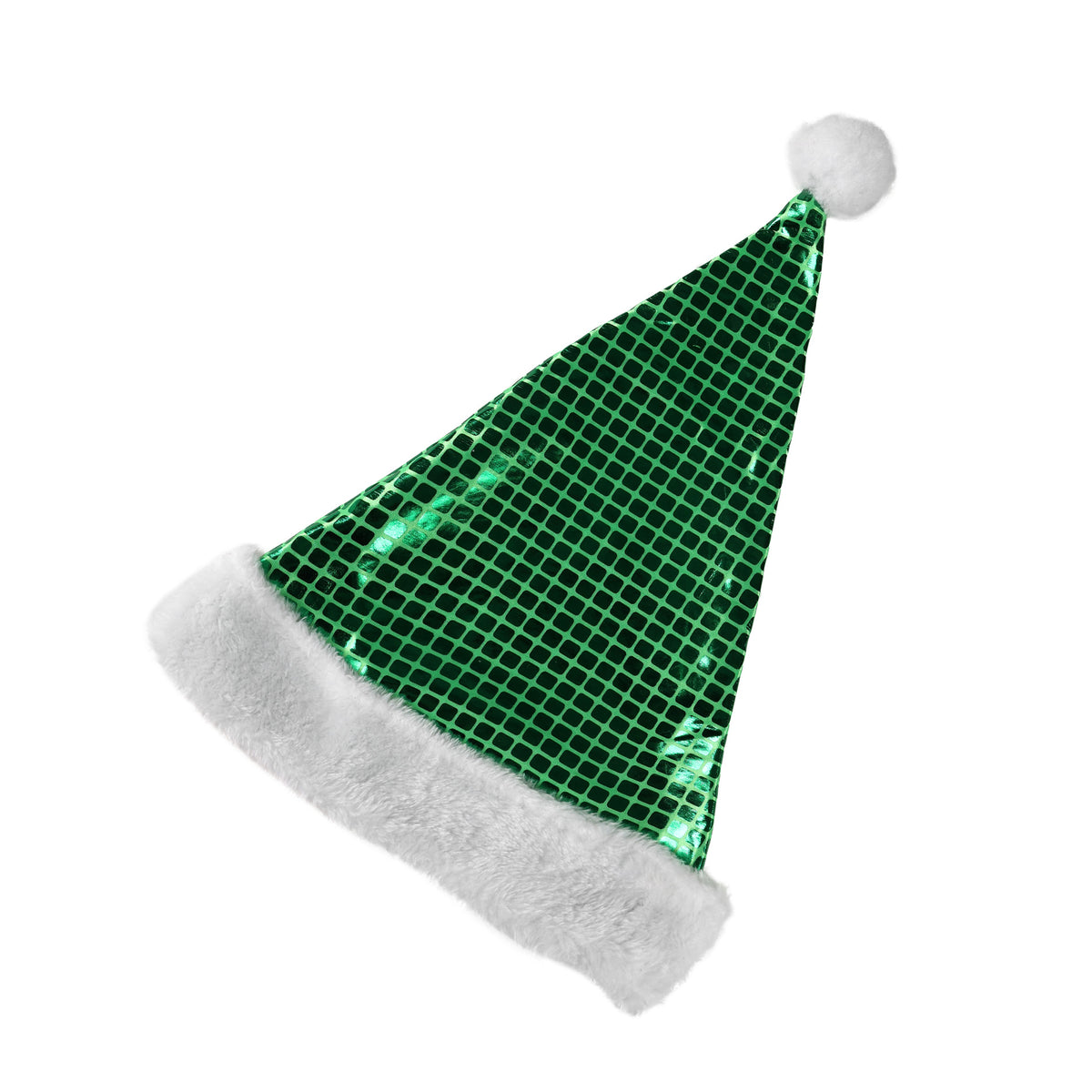 Green Christmas hat 43 cm