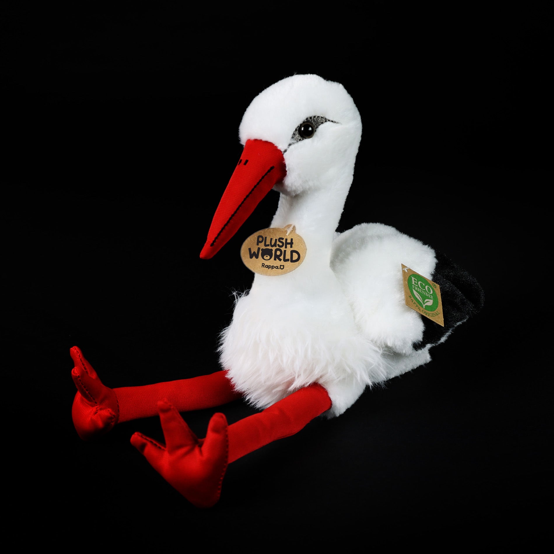 Plush stork 32 cm