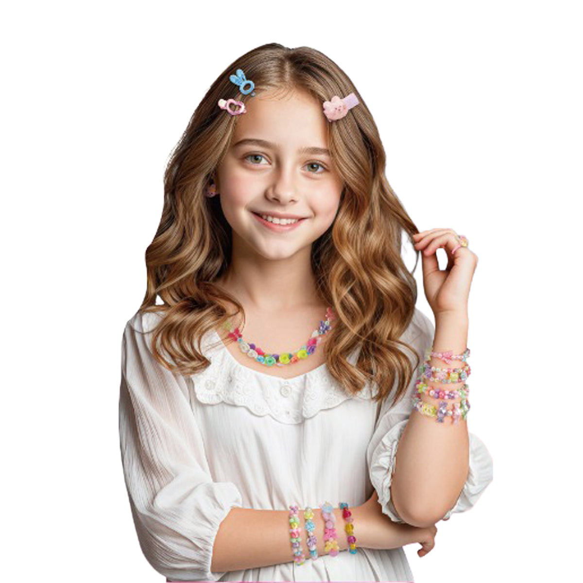 Bead bracelet making set