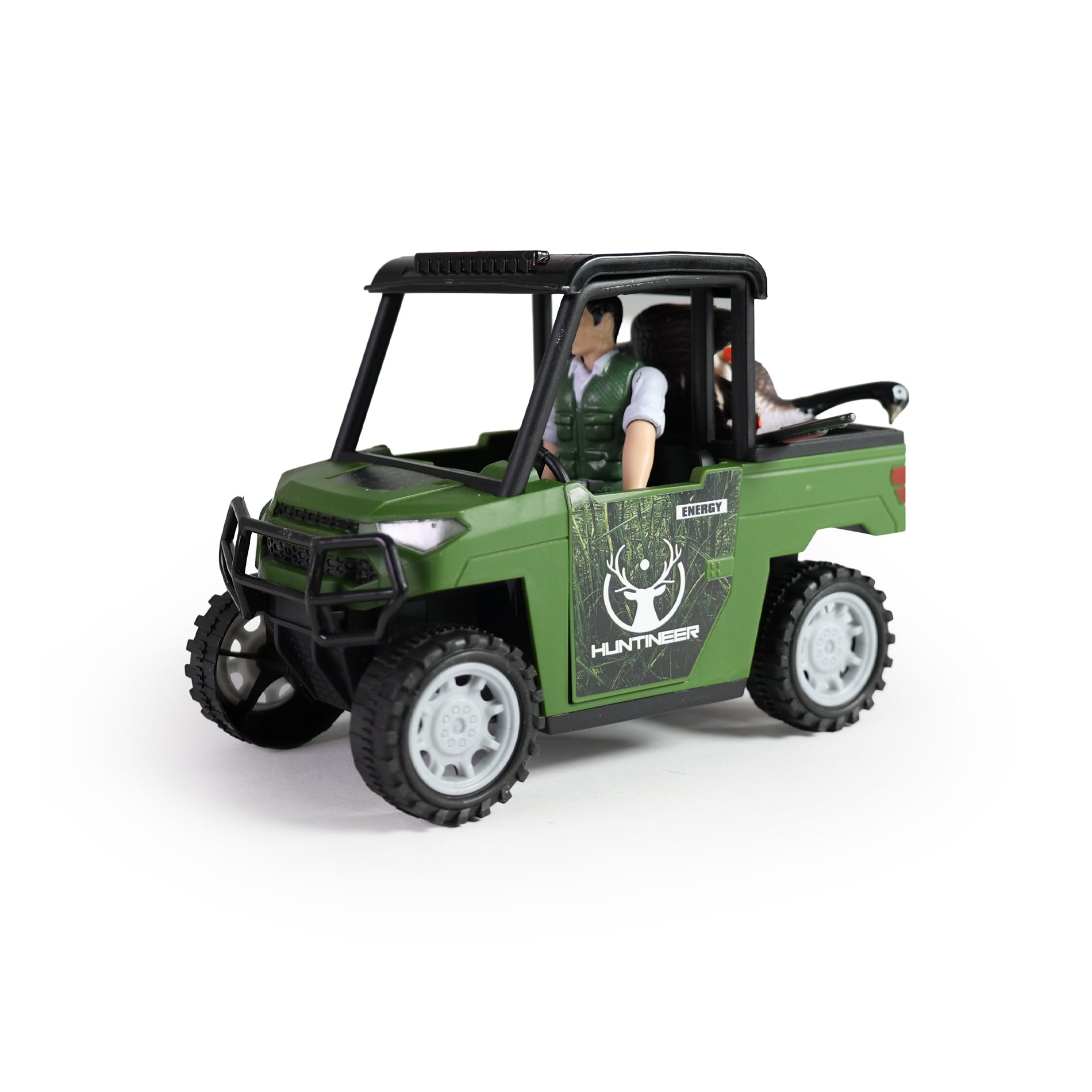 Hunting set with toy car 14 cm