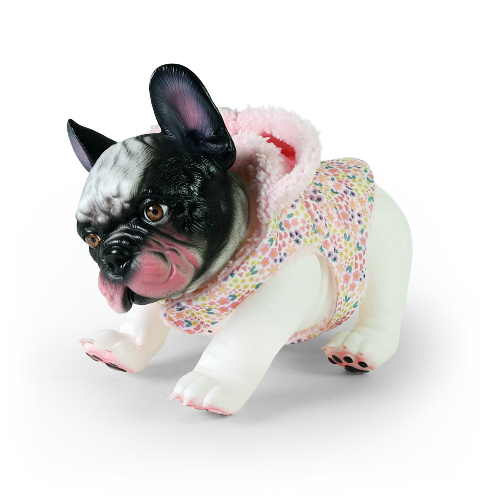 French bulldog vinyl figure in clothes 26 cm