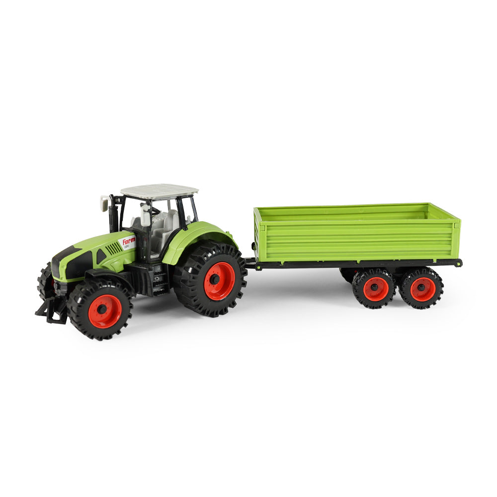 Farm tractor with trailer 45 cm