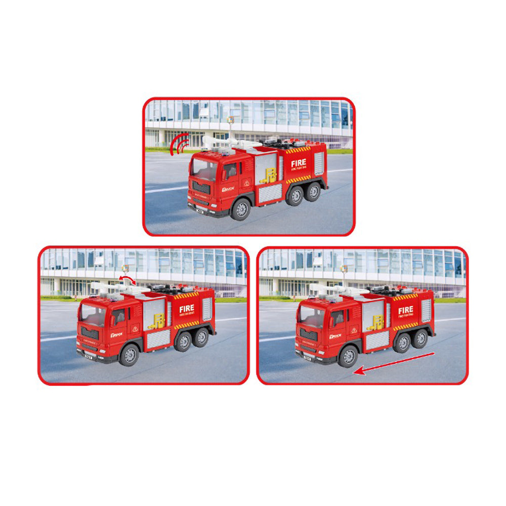 Fire truck with lights and sounds 15 cm