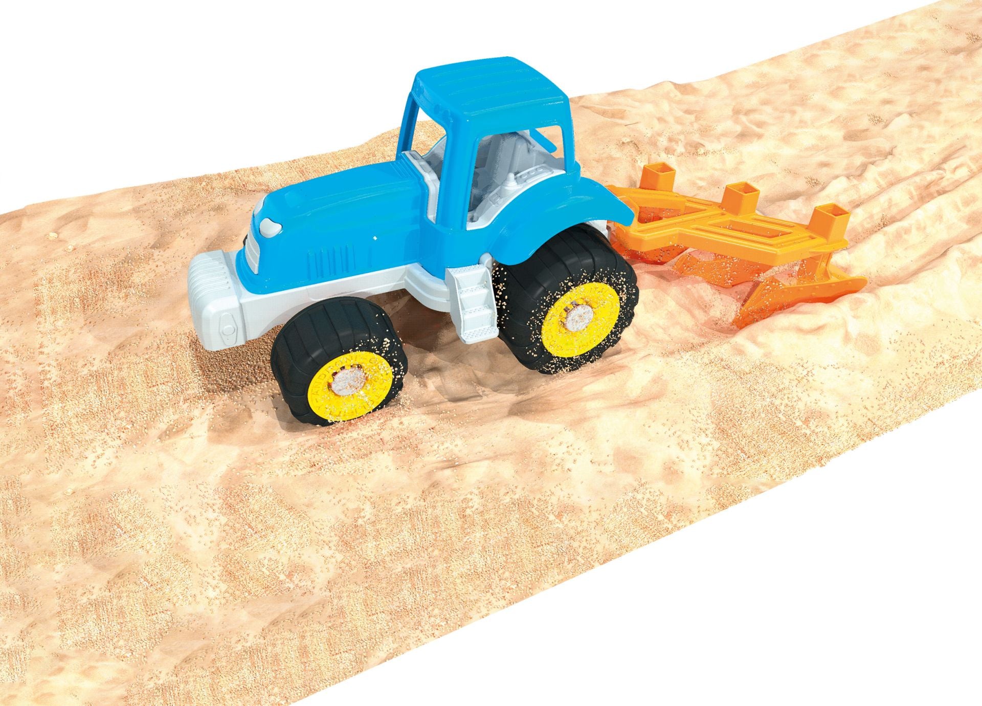 Androni Millennium tractor with working plough 43 cm