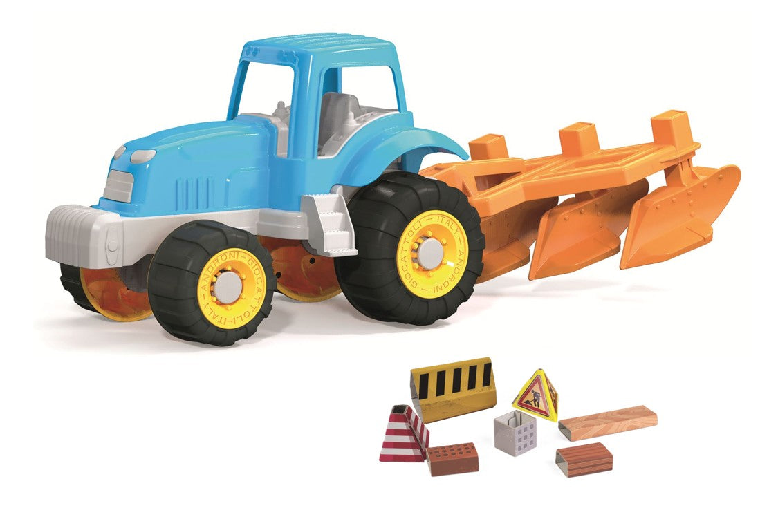 Androni Millennium tractor with working plough 43 cm