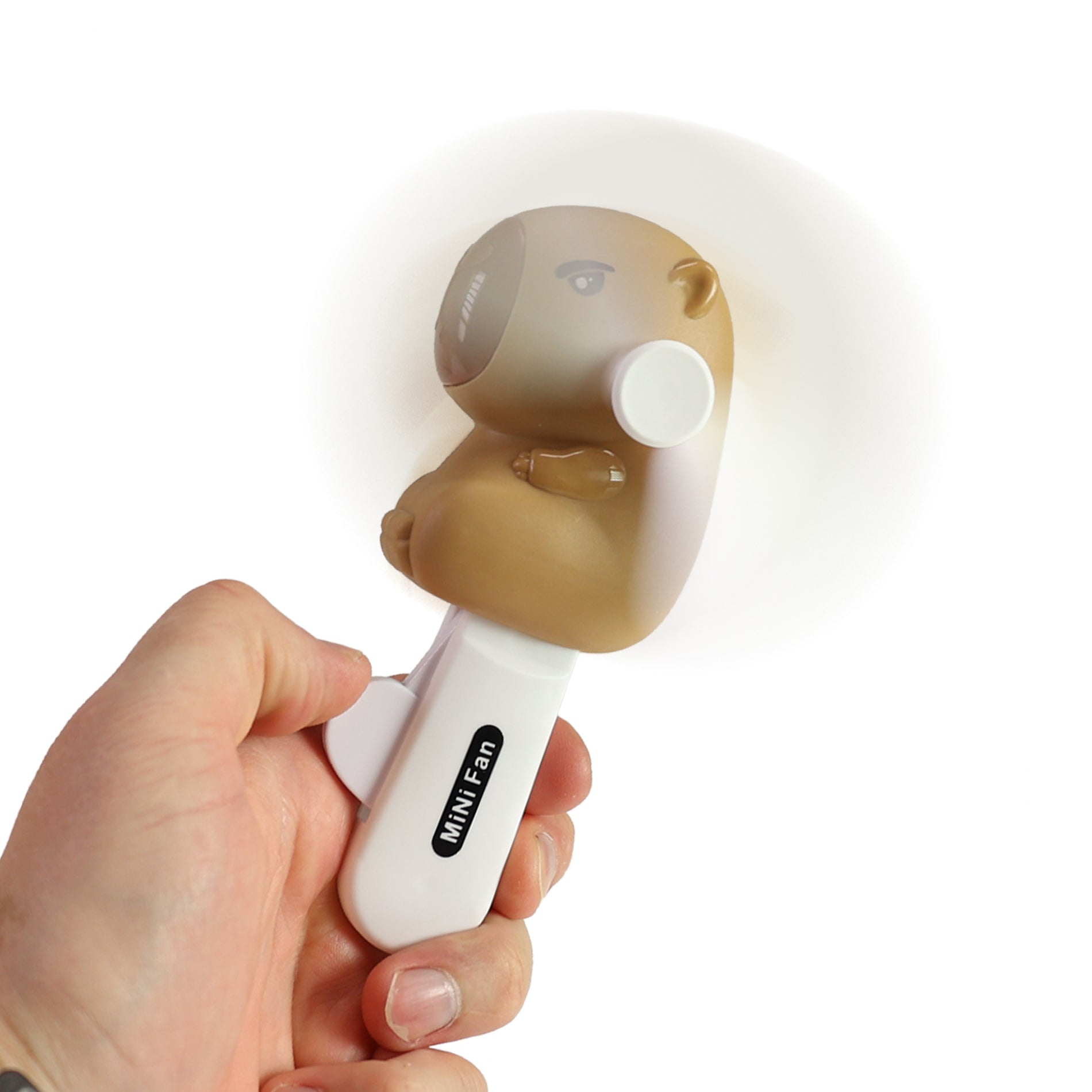 Capybara handheld fan