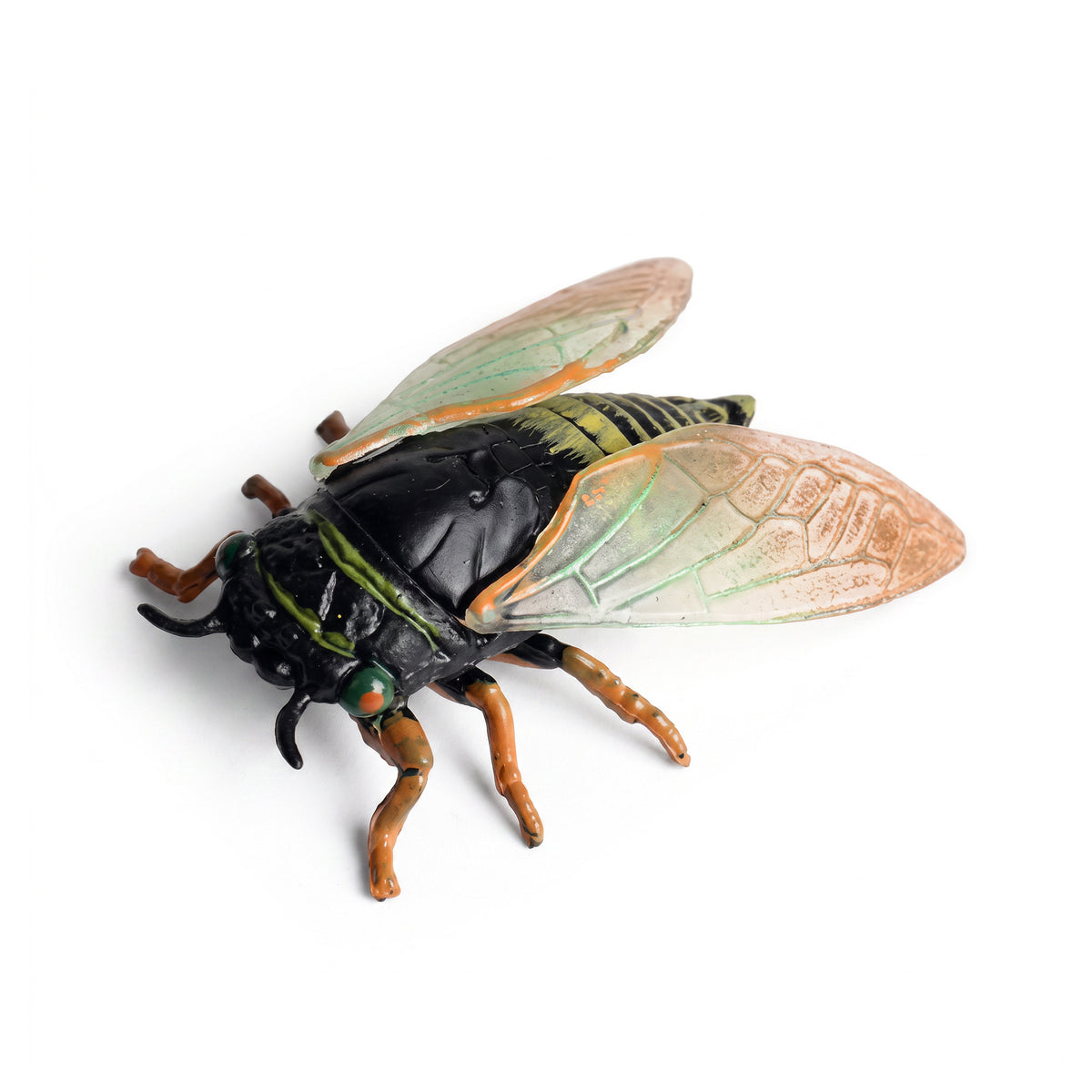 Plastic cicada figure 6 cm
