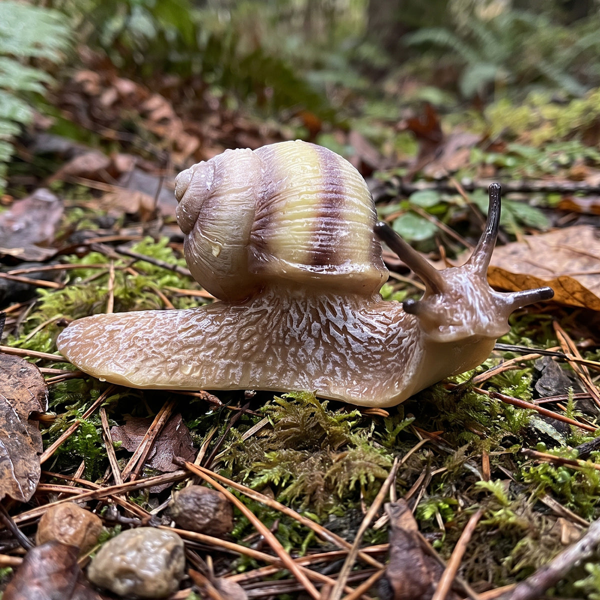 Snail figure 8 cm