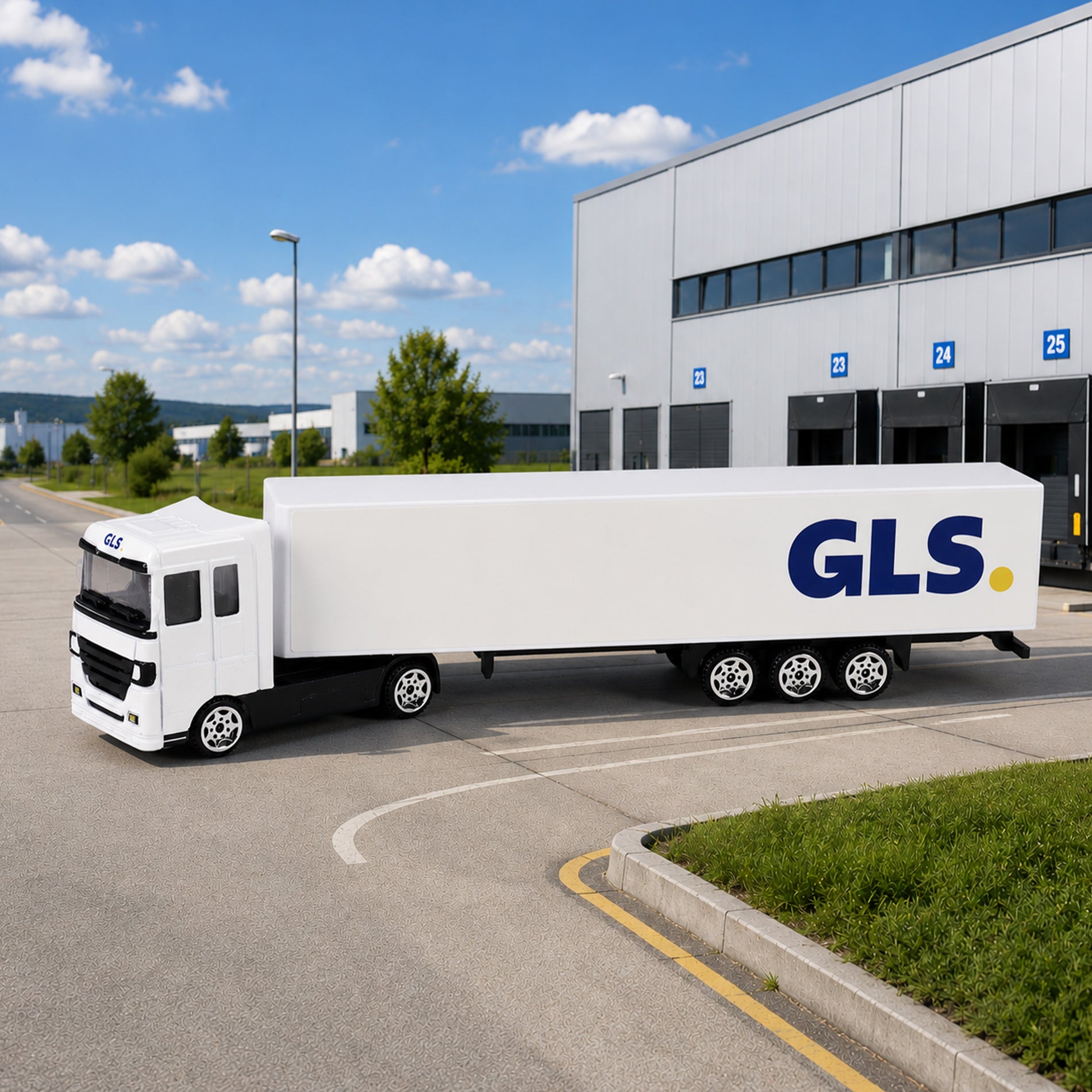 GLS metal truck model 20 cm
