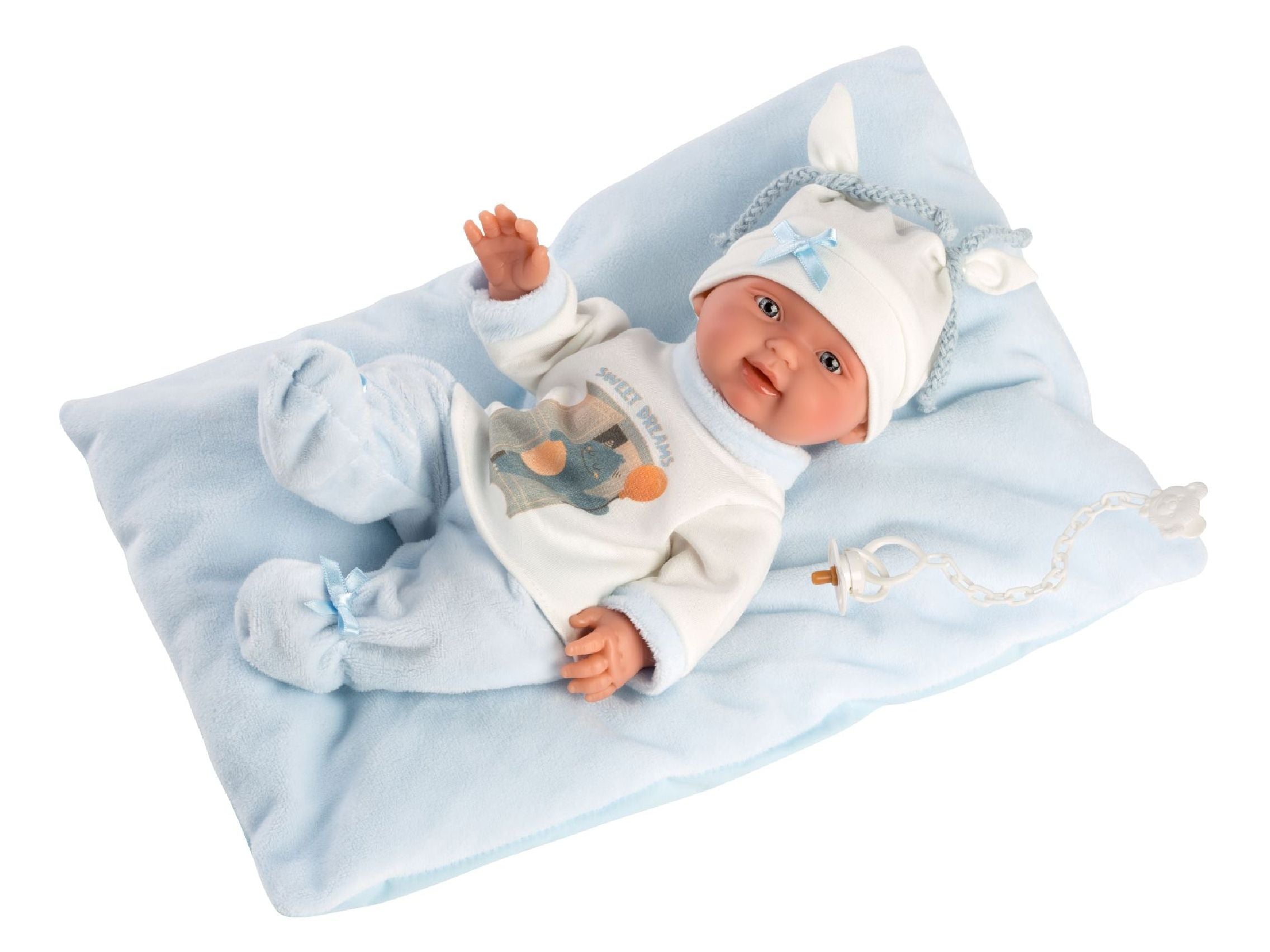 Llorens newborn baby boy doll 26 cm