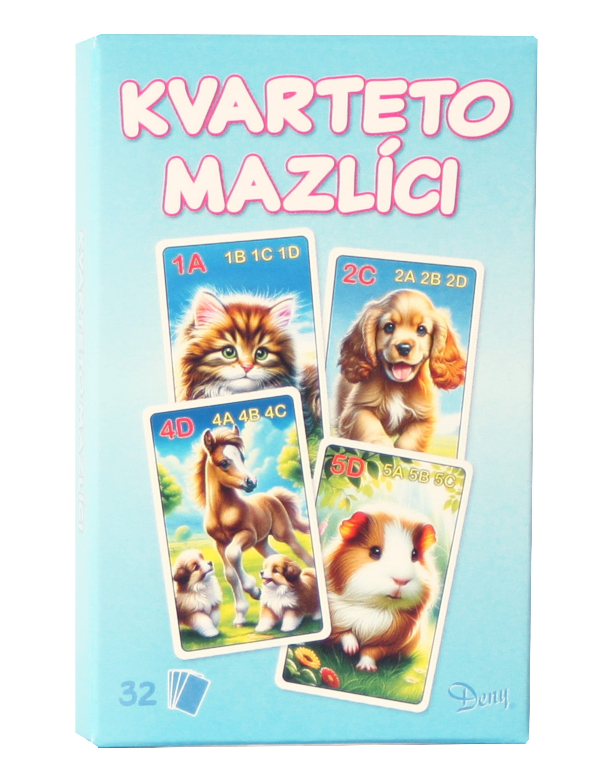 Pet Animals Quartet Card Game