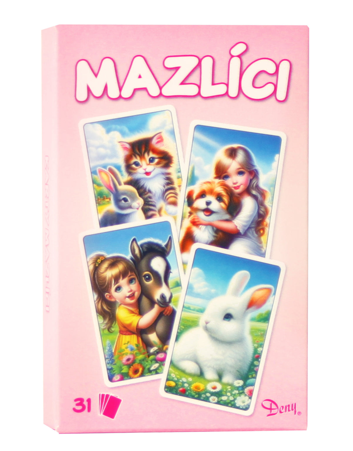 Black Peter, Memory and Duet Card Games 31 Cards
