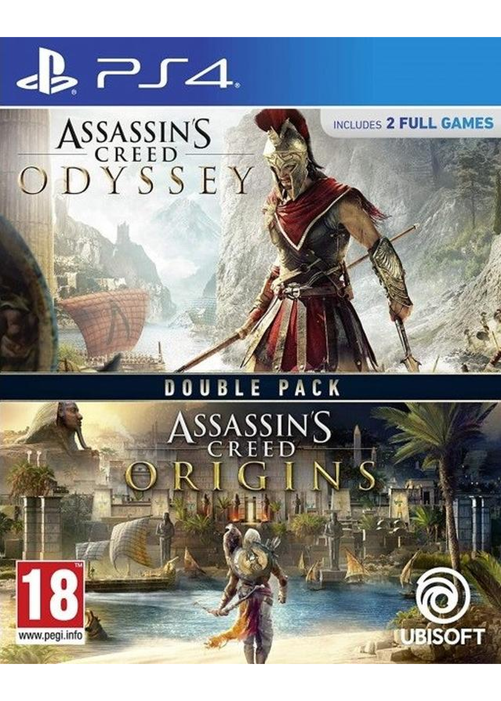 Assassin's Creed Odyssey + Origins – Double Pack (PS4) – Czech Subtitles