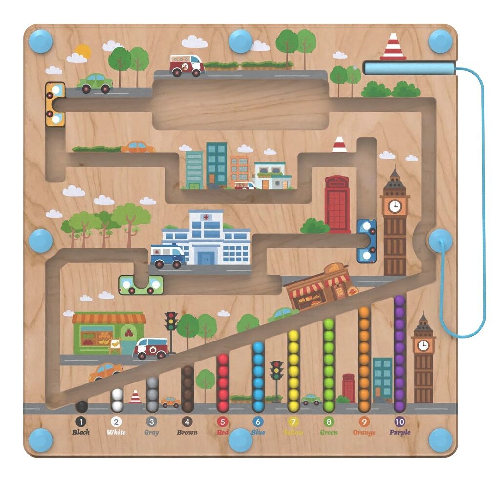 Magnetic City Game Board