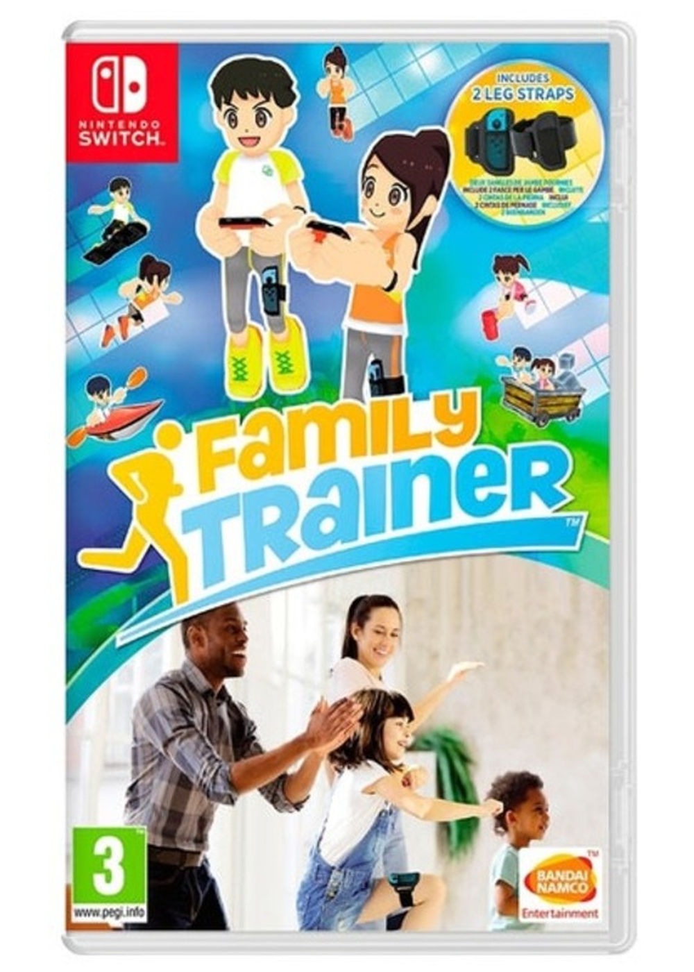 Family Trainer – Leg Strap Bundle (Nintendo Switch)